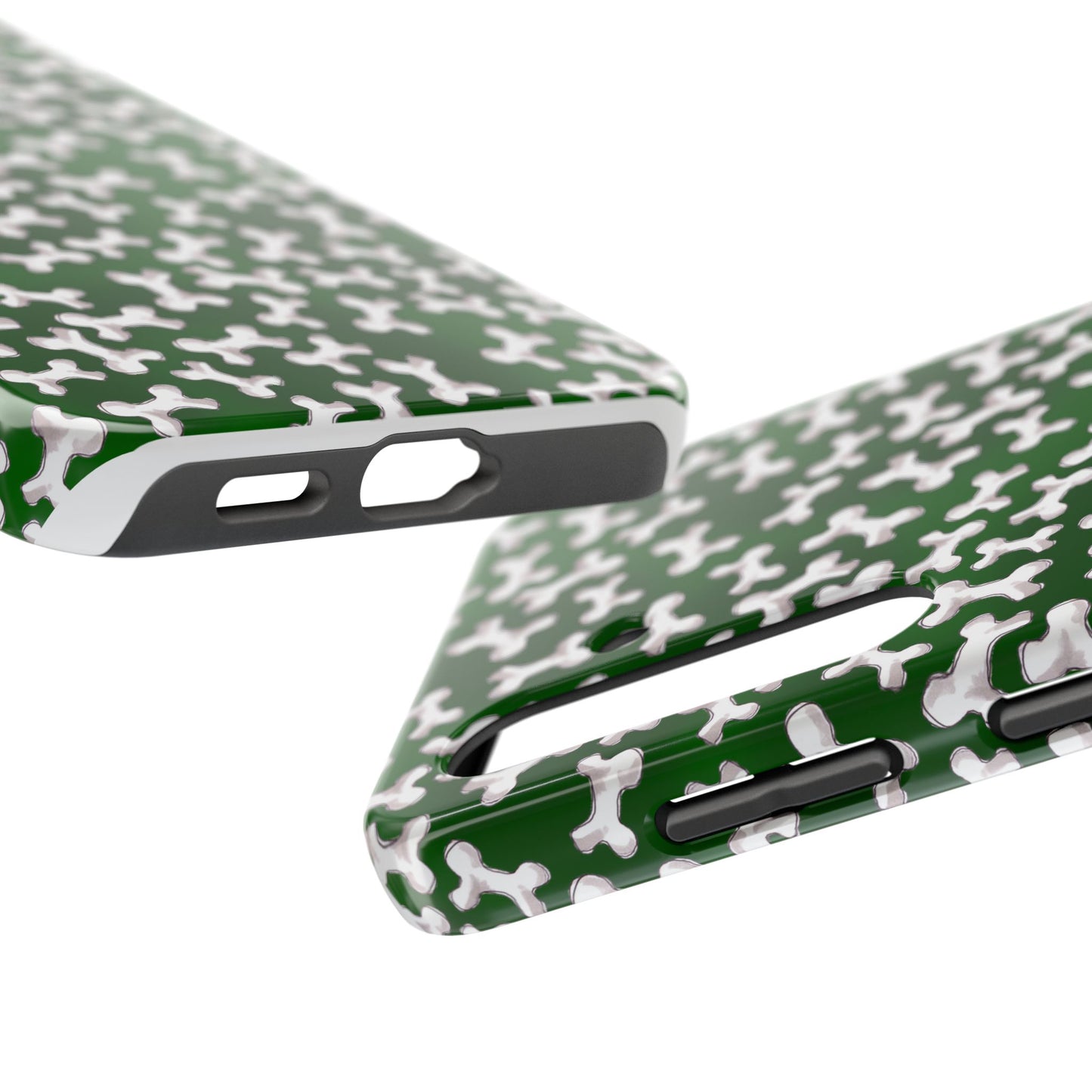Bones a Lot Green Phone Case