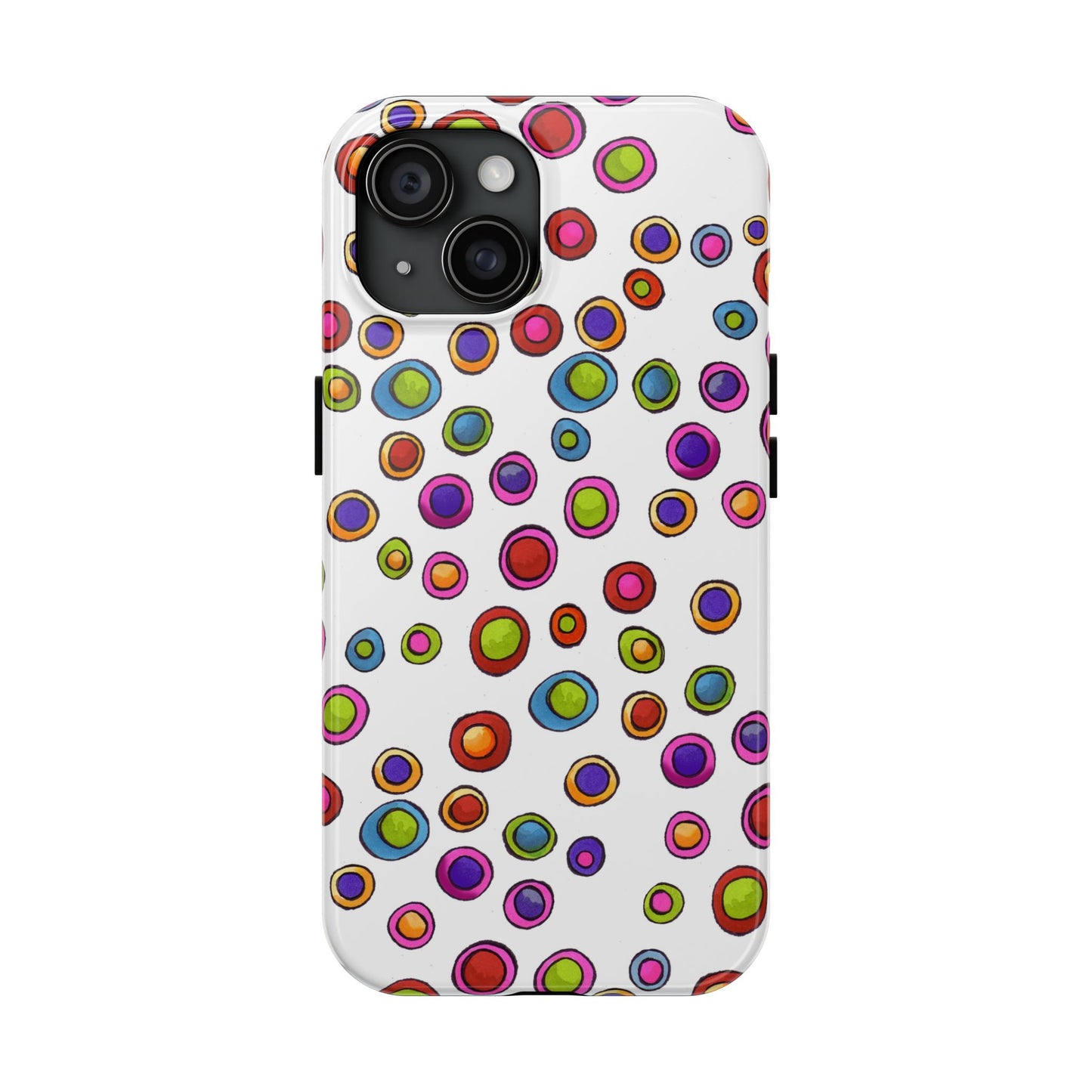 Dopey Dots White Phone Case