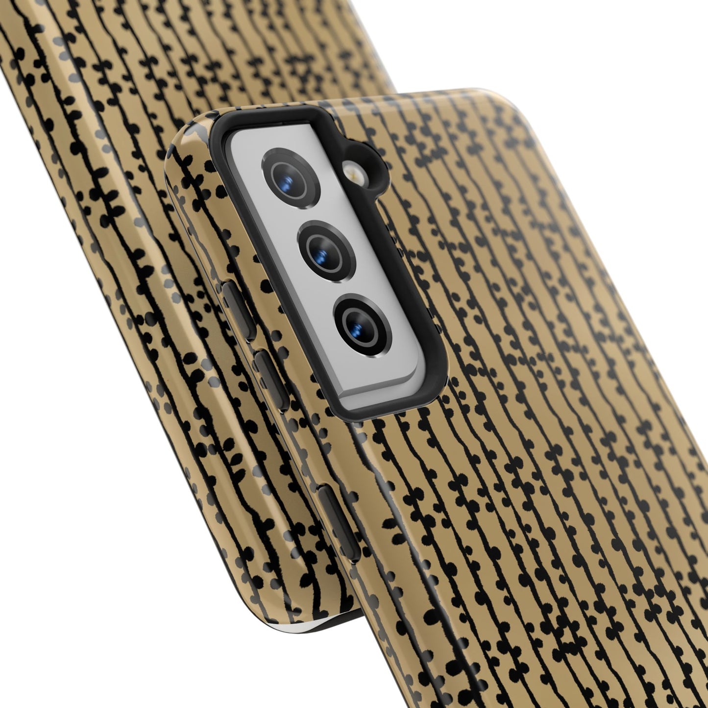 Loopy Stripe Tan Phone Case