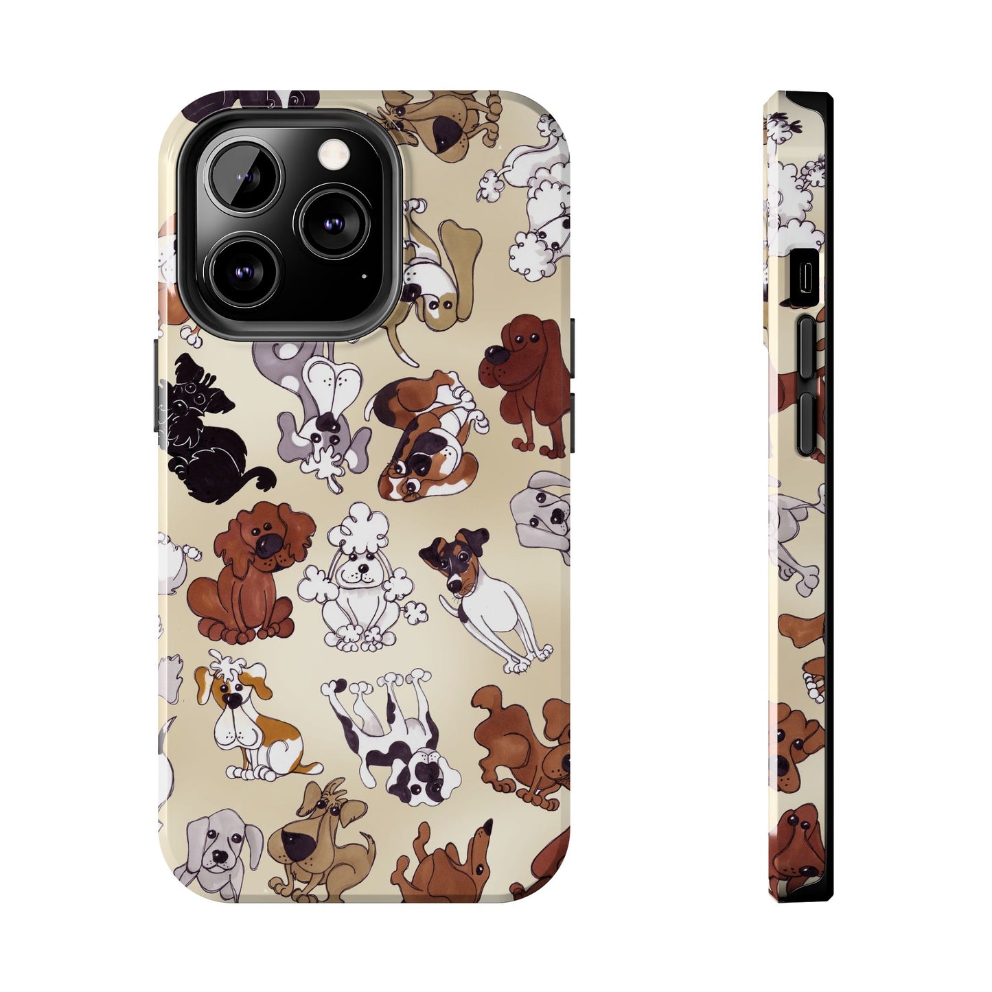 Tossed Doggies Bone Phone Case