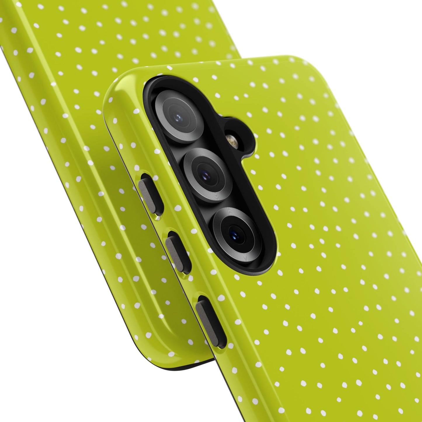 Dinky Dots Lime / White Phone Case