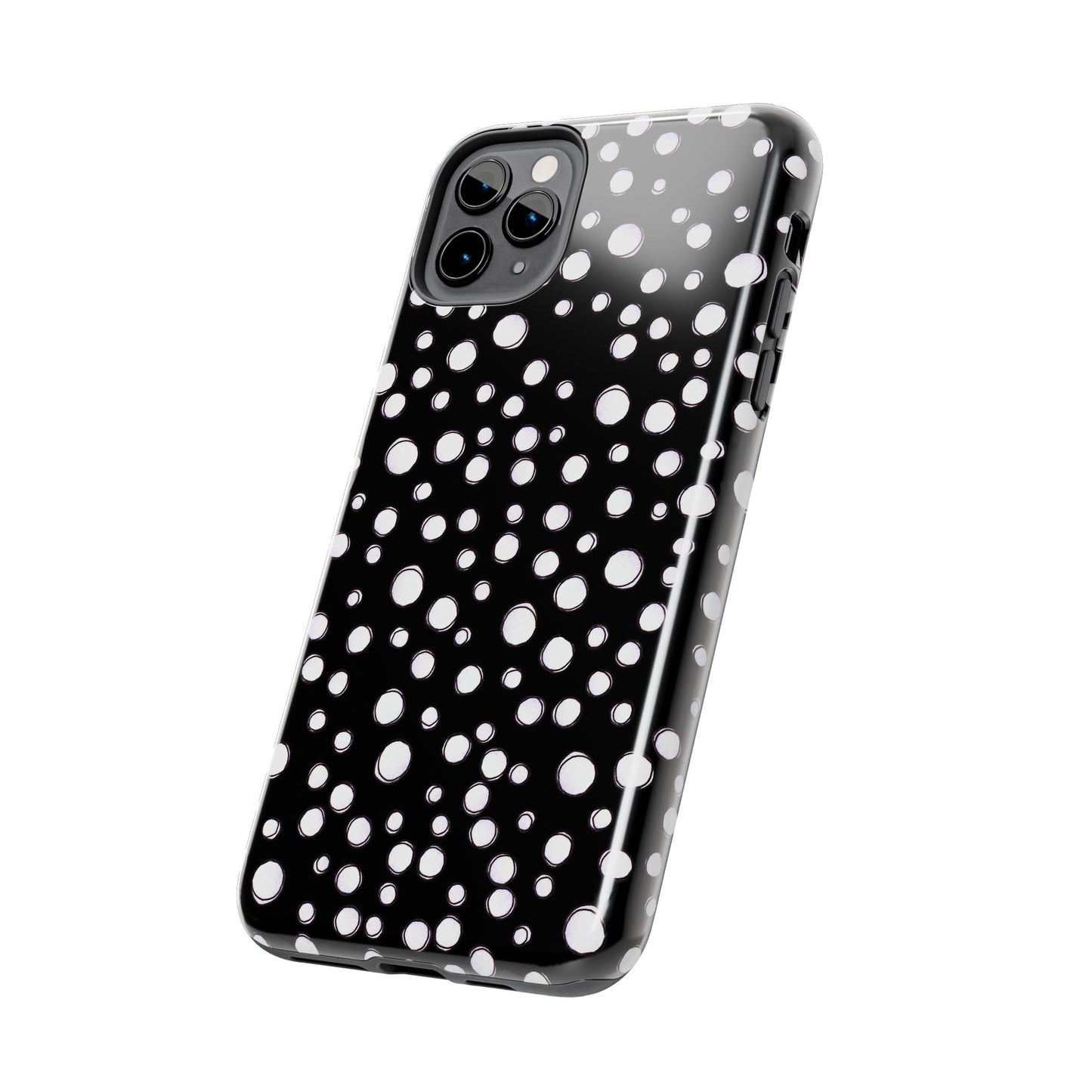 Pot Dots Black Phone Case
