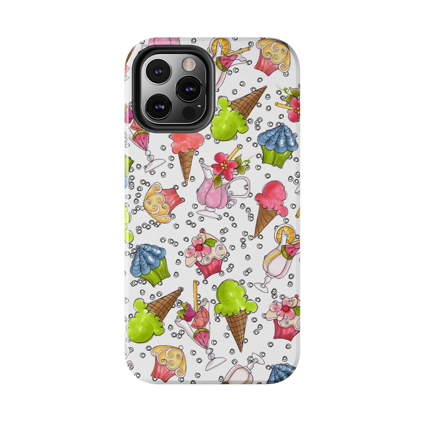 Resort Food White Phone Case