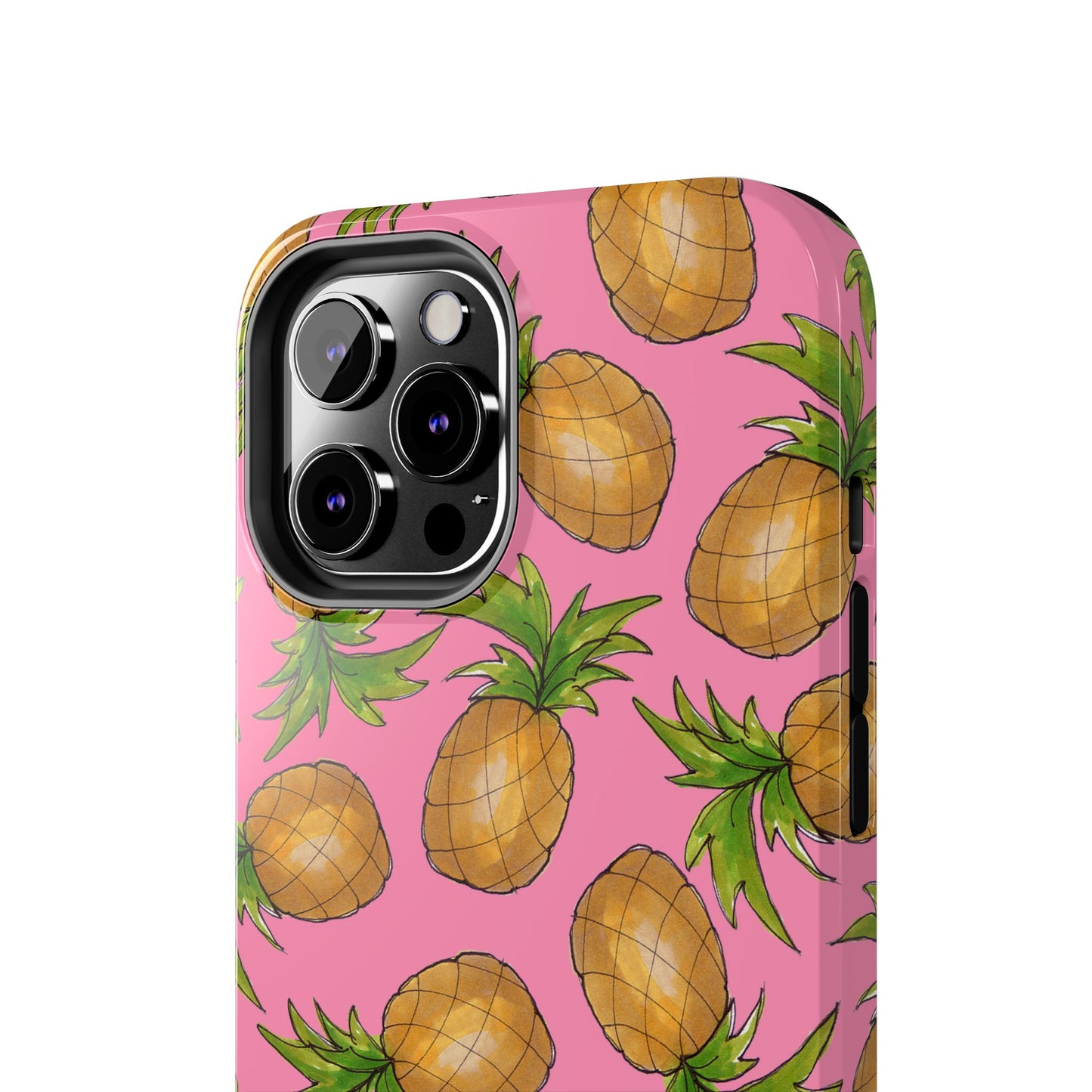 Pineapple Toss Pink Phone Case