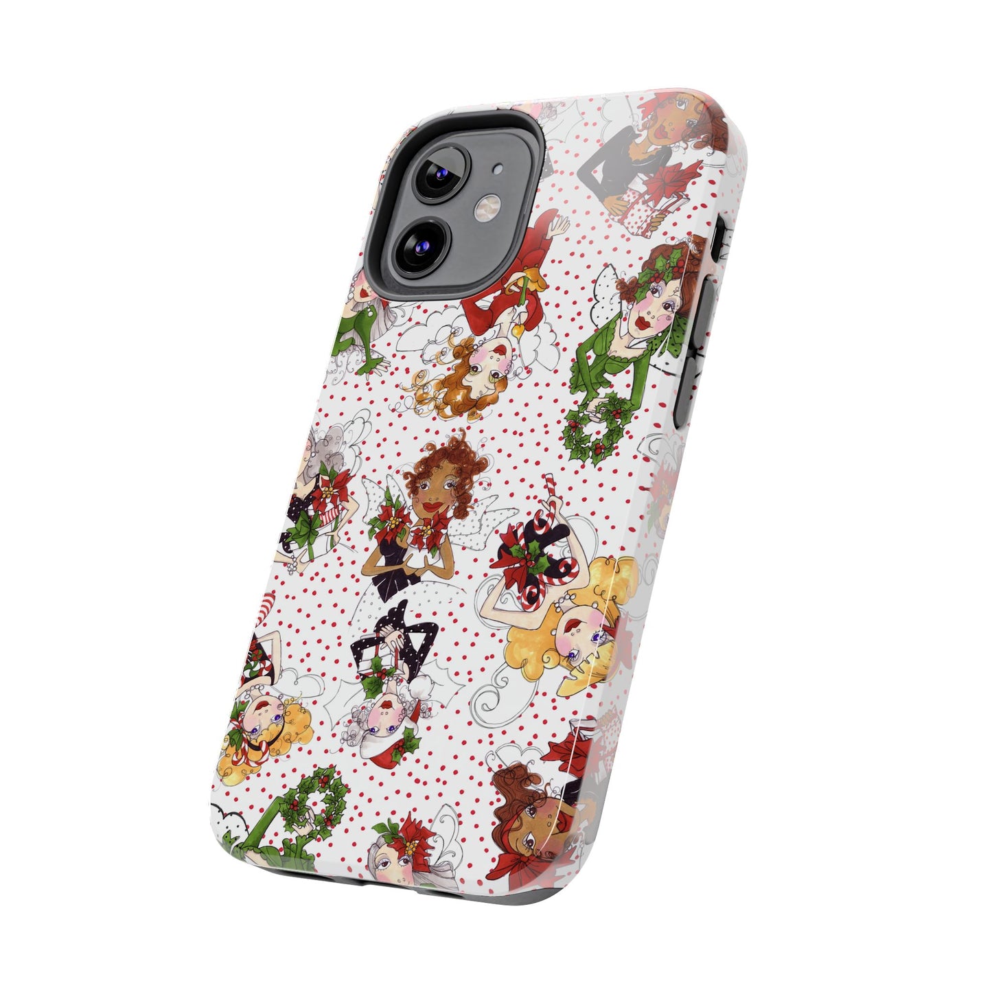 Fairy Toss White / Red Phone Case