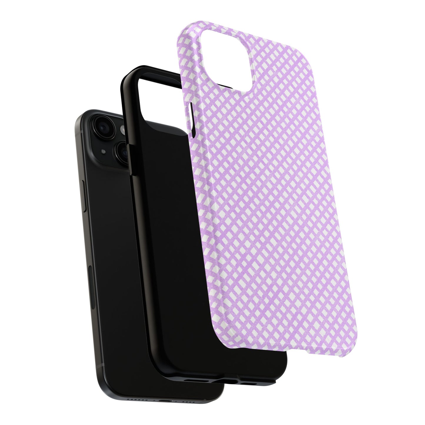 Bias Check Lilac Phone Case