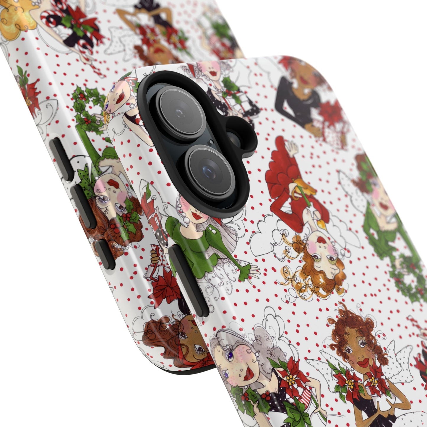 Fairy Toss White / Red Phone Case