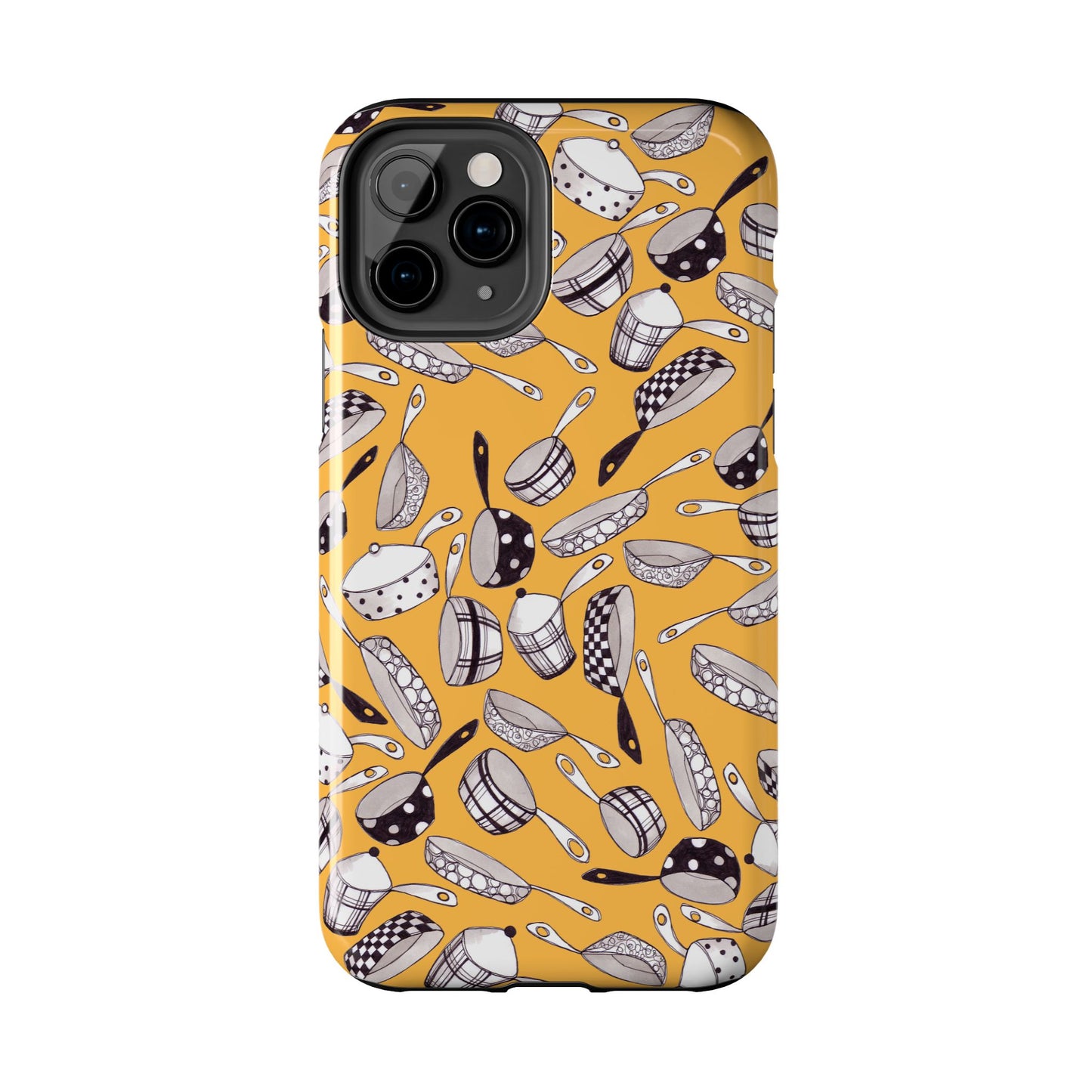 Pots & Pans Flyin' Yellow Phone Case