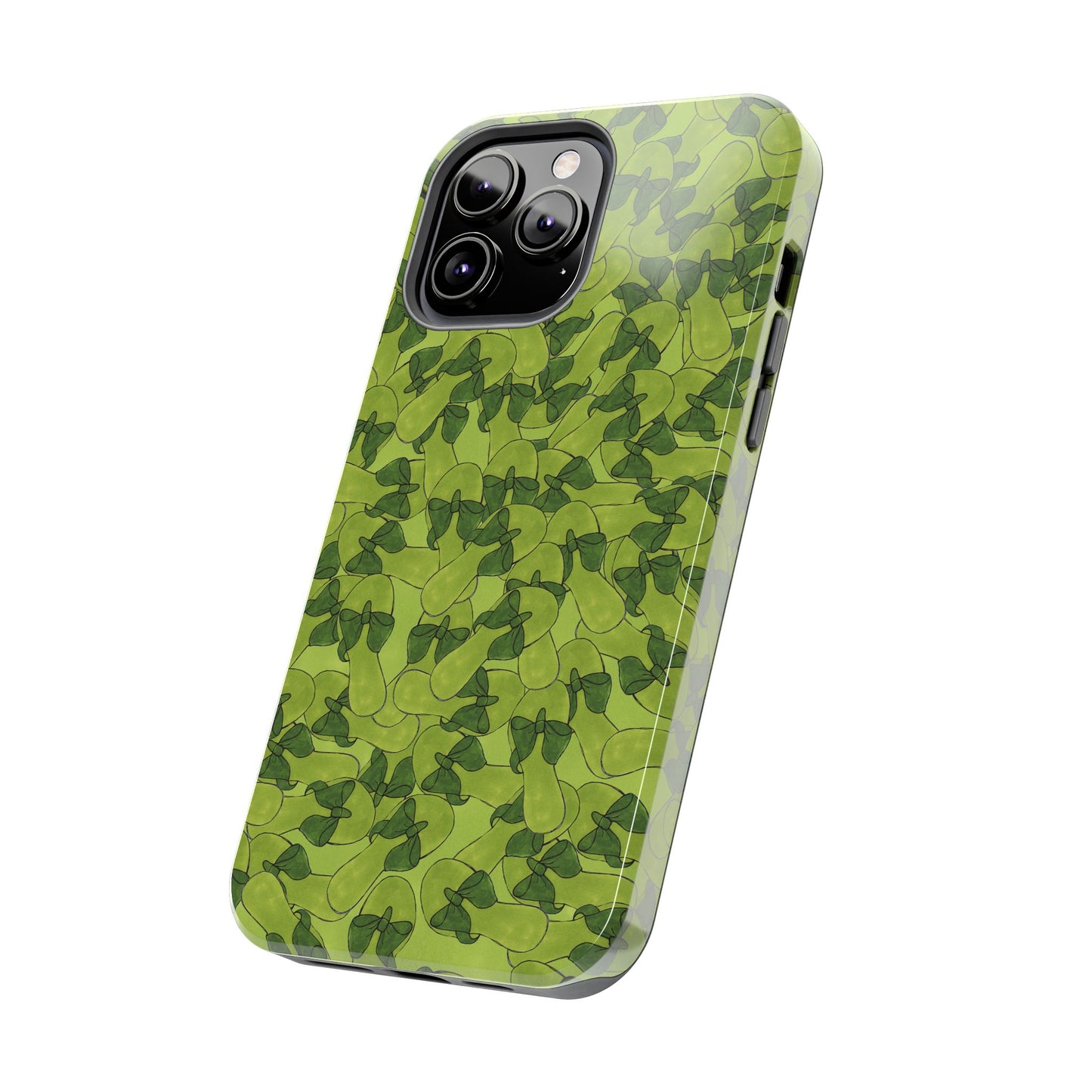 Green Flip Flops Phone Case