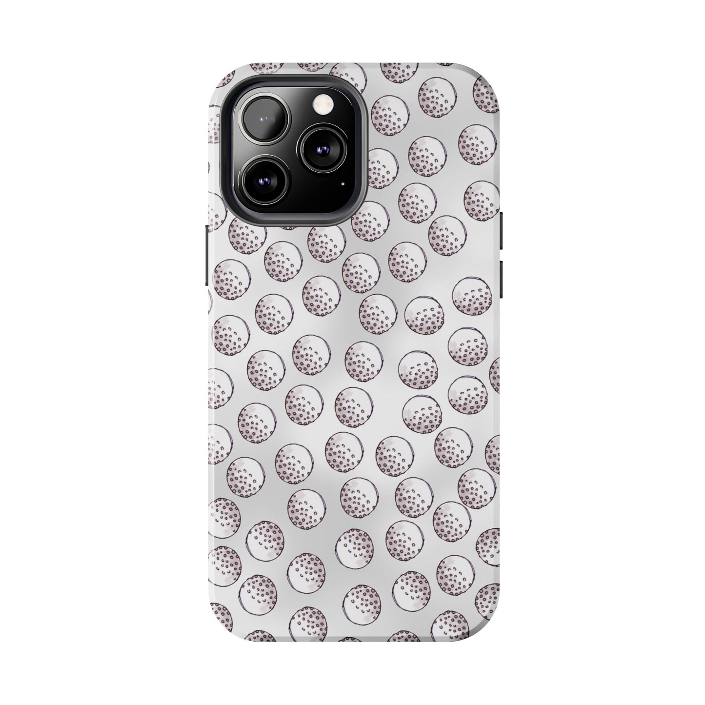 Ball Dots Gray Phone Case