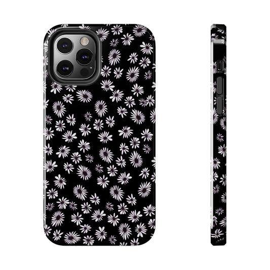 Random Daisy Black / White Phone Case