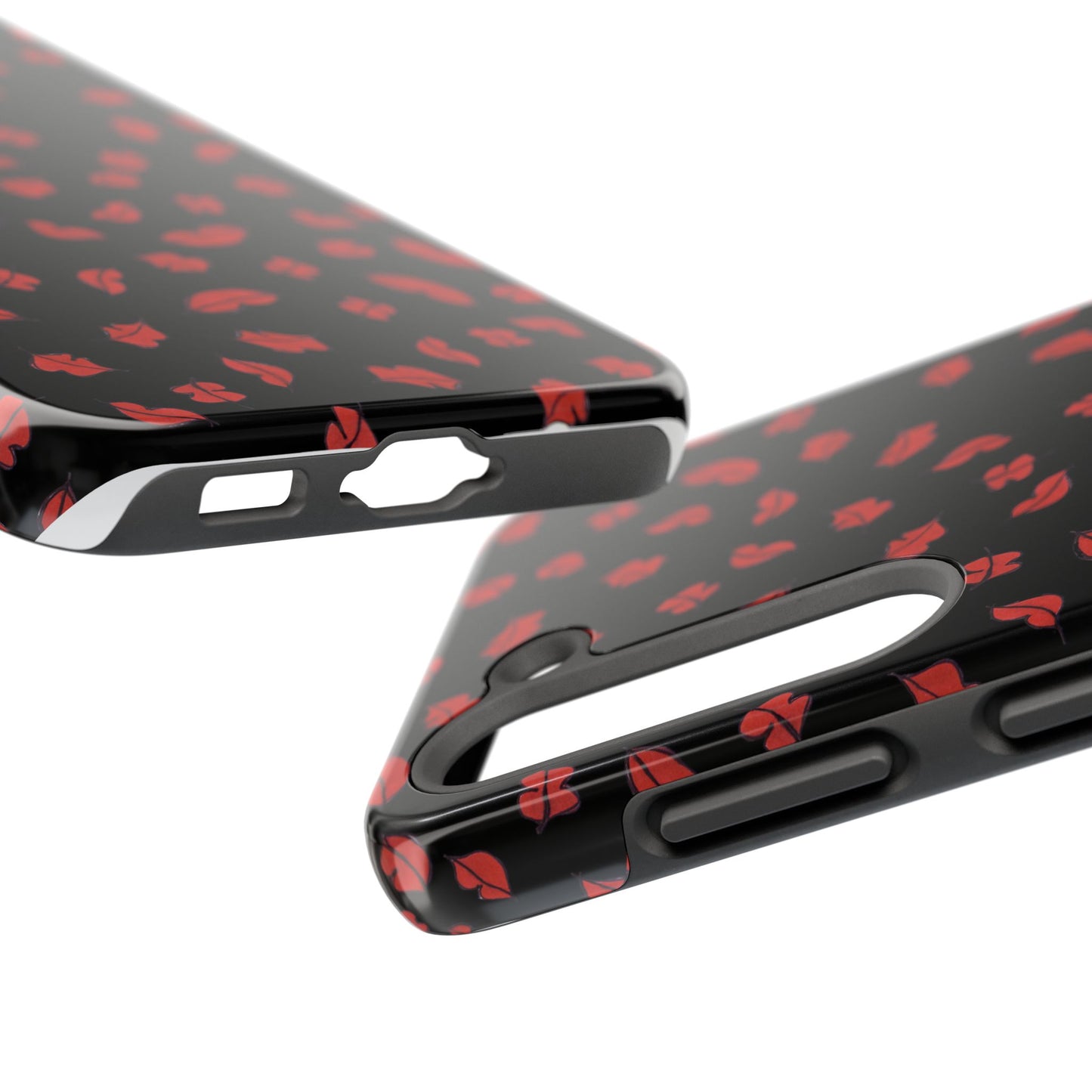 Autumn Lips Black Phone Case