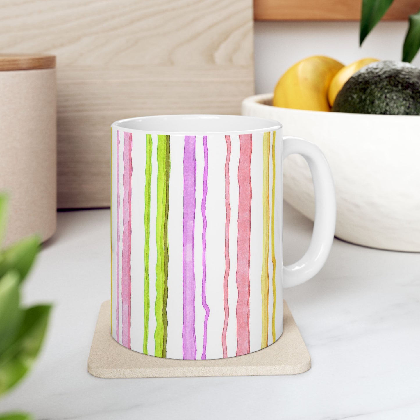 Cupcake Stripe Cup