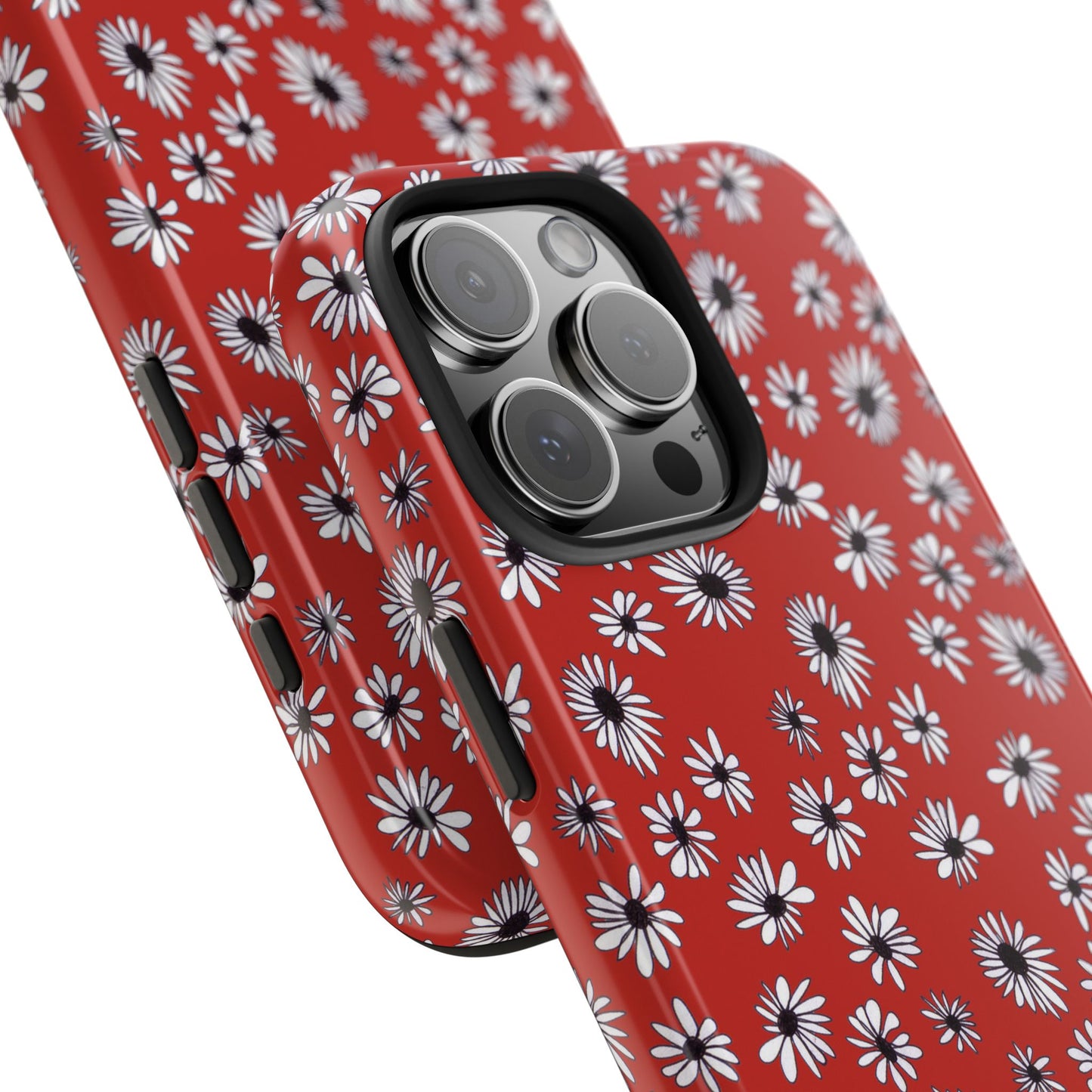 Random Daisy Red / White Phone Case