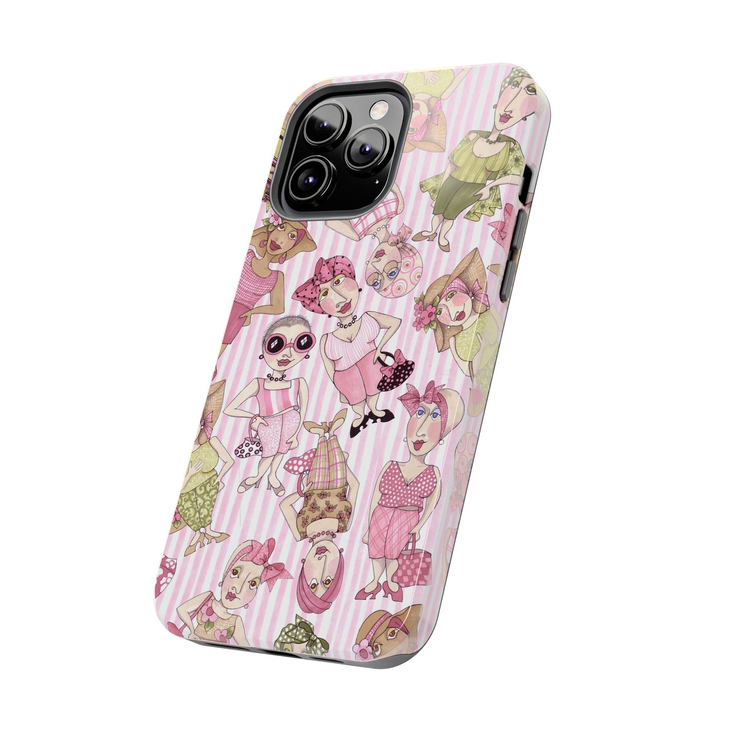 Tossed Ladies Pink Phone Case