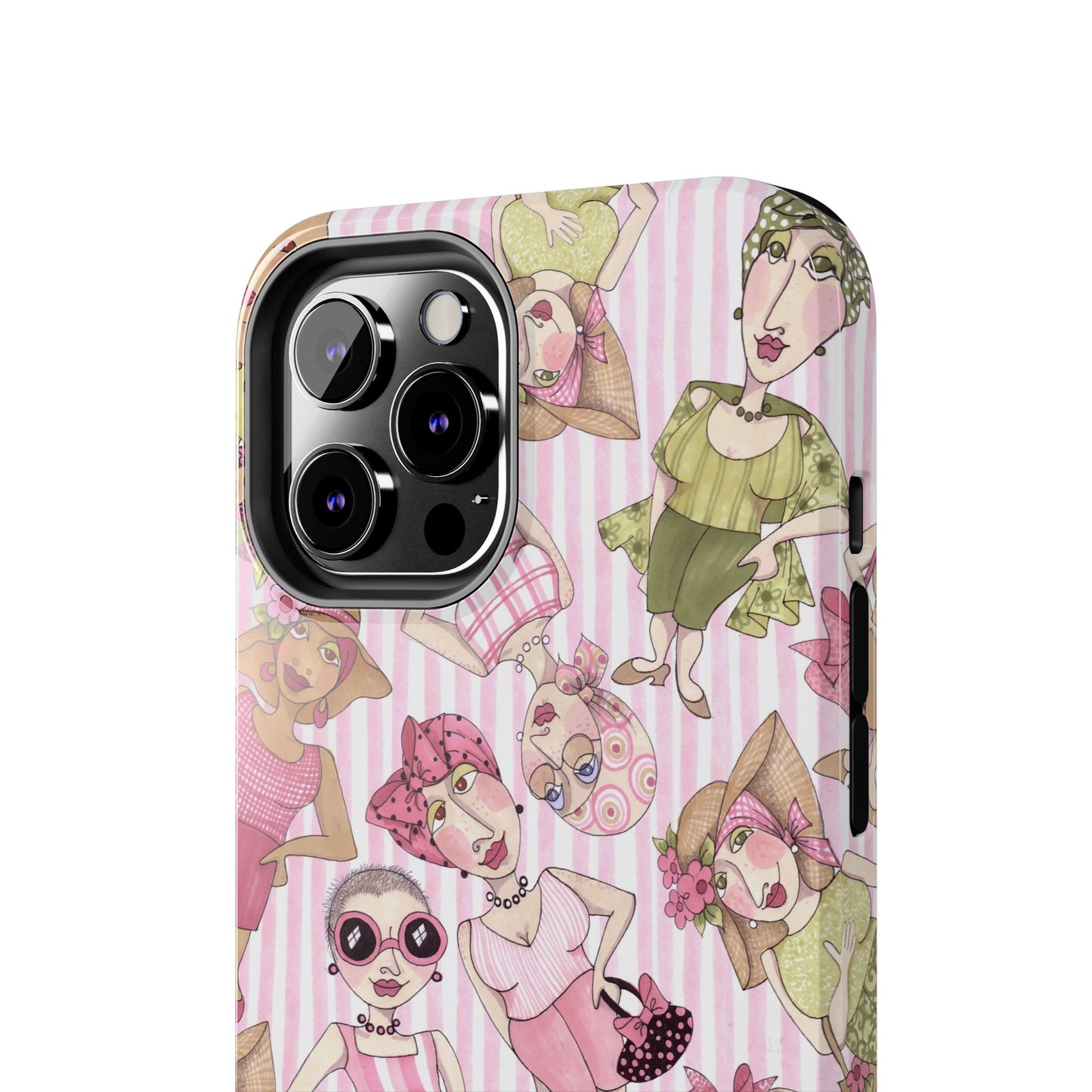 Tossed Ladies Pink Phone Case