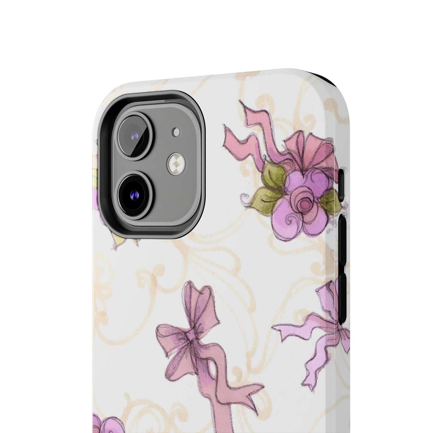 Flower Model Bow Flowers Phone Case