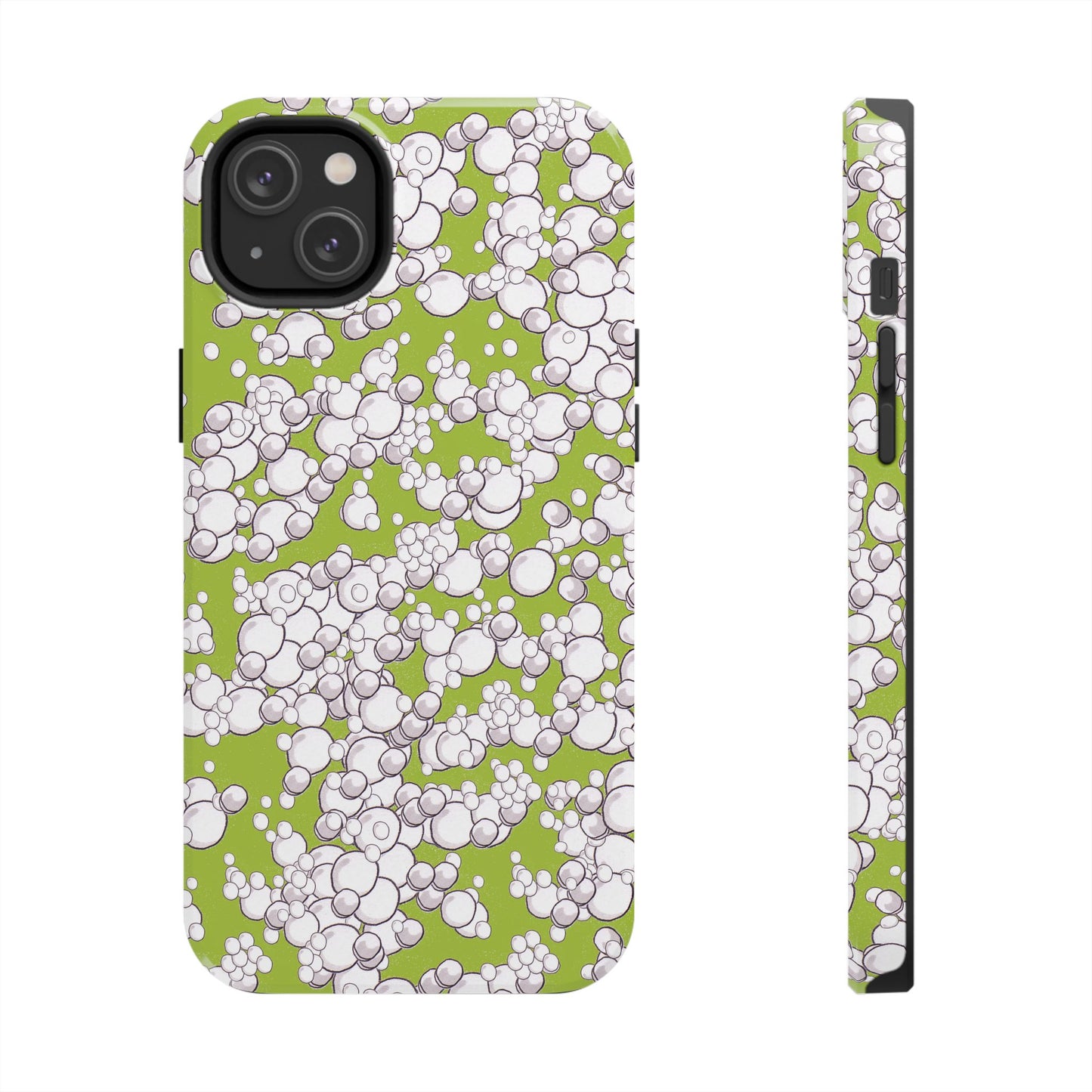 Bubble Dots Green Phone Case