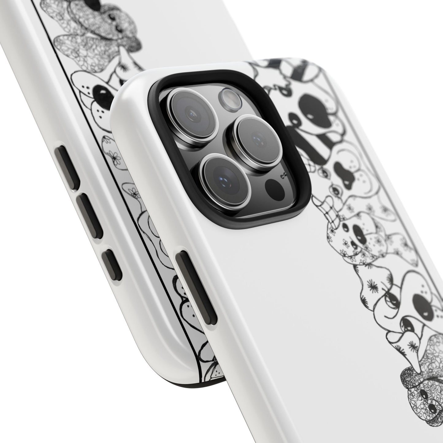 Doggie Dear Border Phone Case