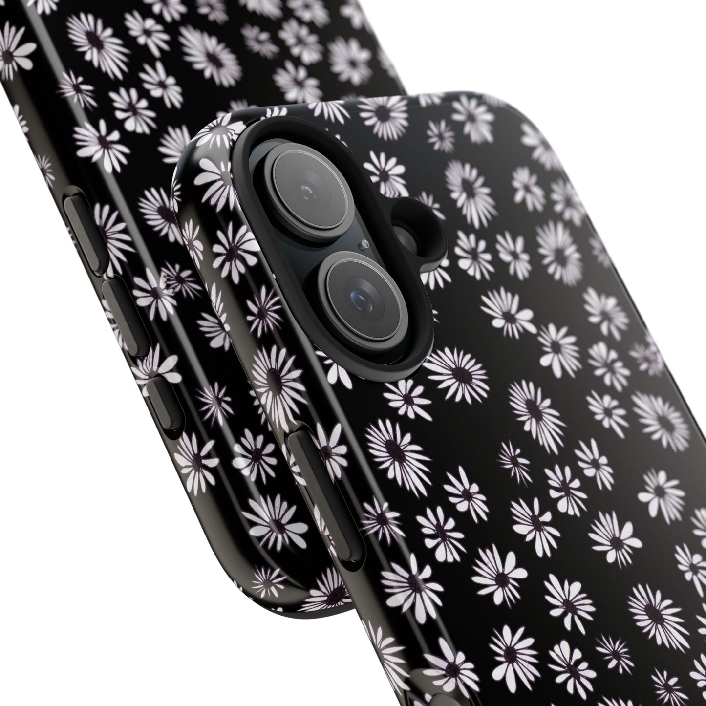 Random Daisy Black / White Phone Case