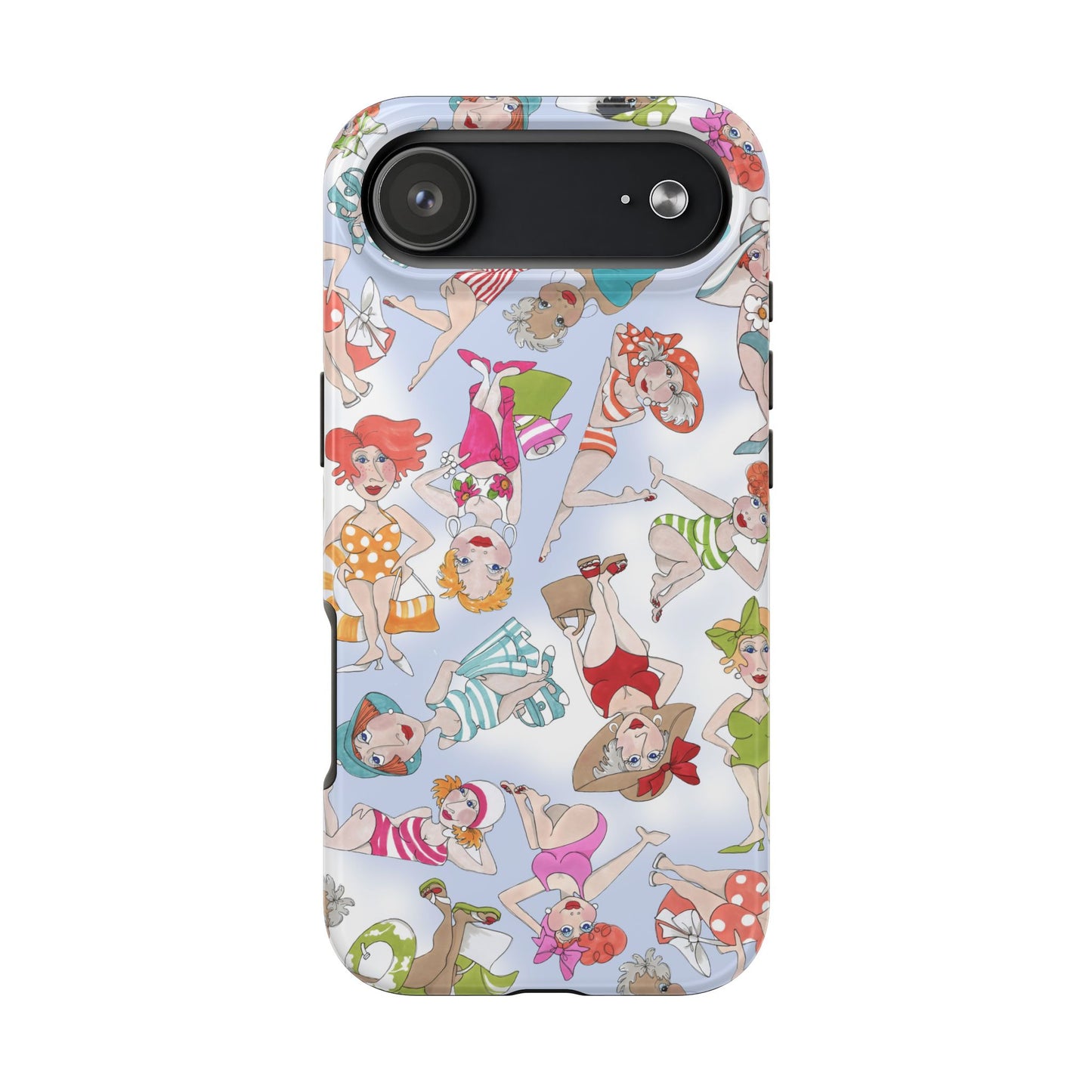 Tossed Fashionistas Phone Case