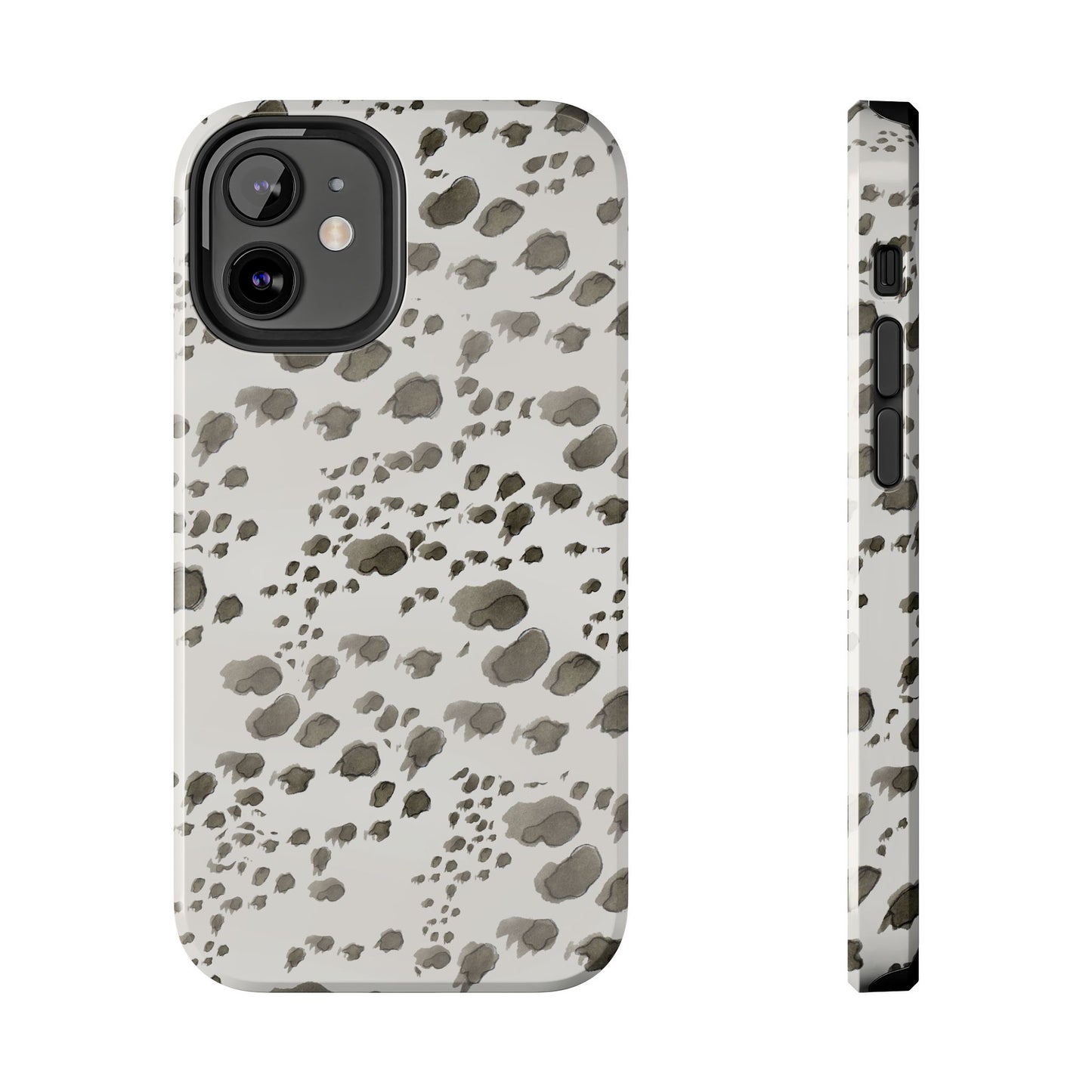Kitty Dots Gray Phone Case