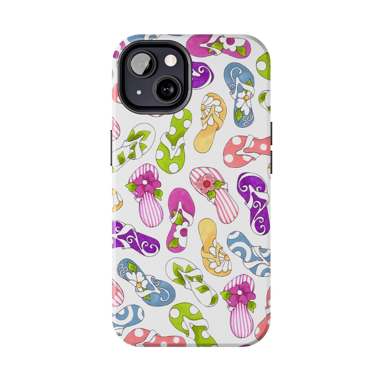 Flip Flops White Phone Case