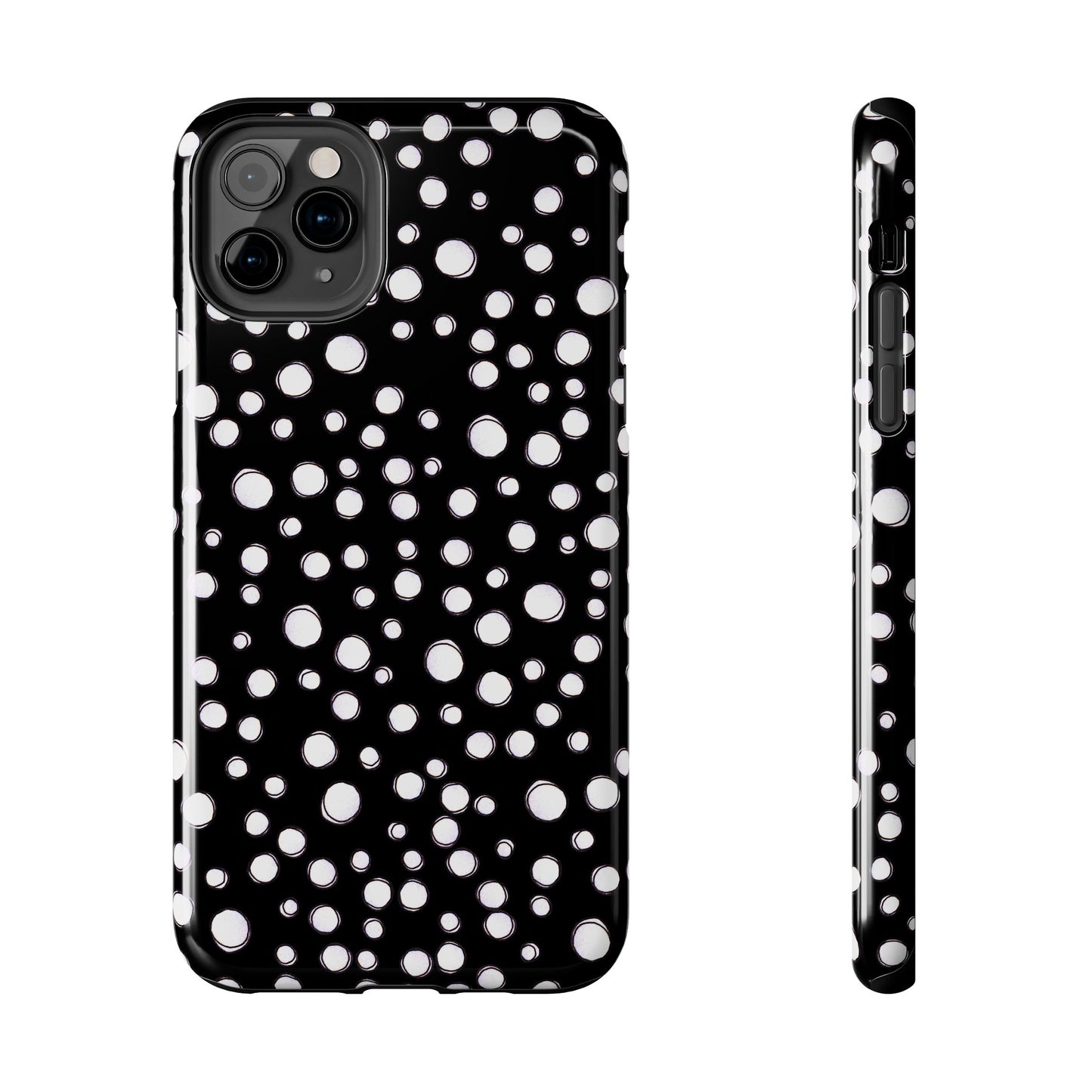 Pot Dots Black Phone Case