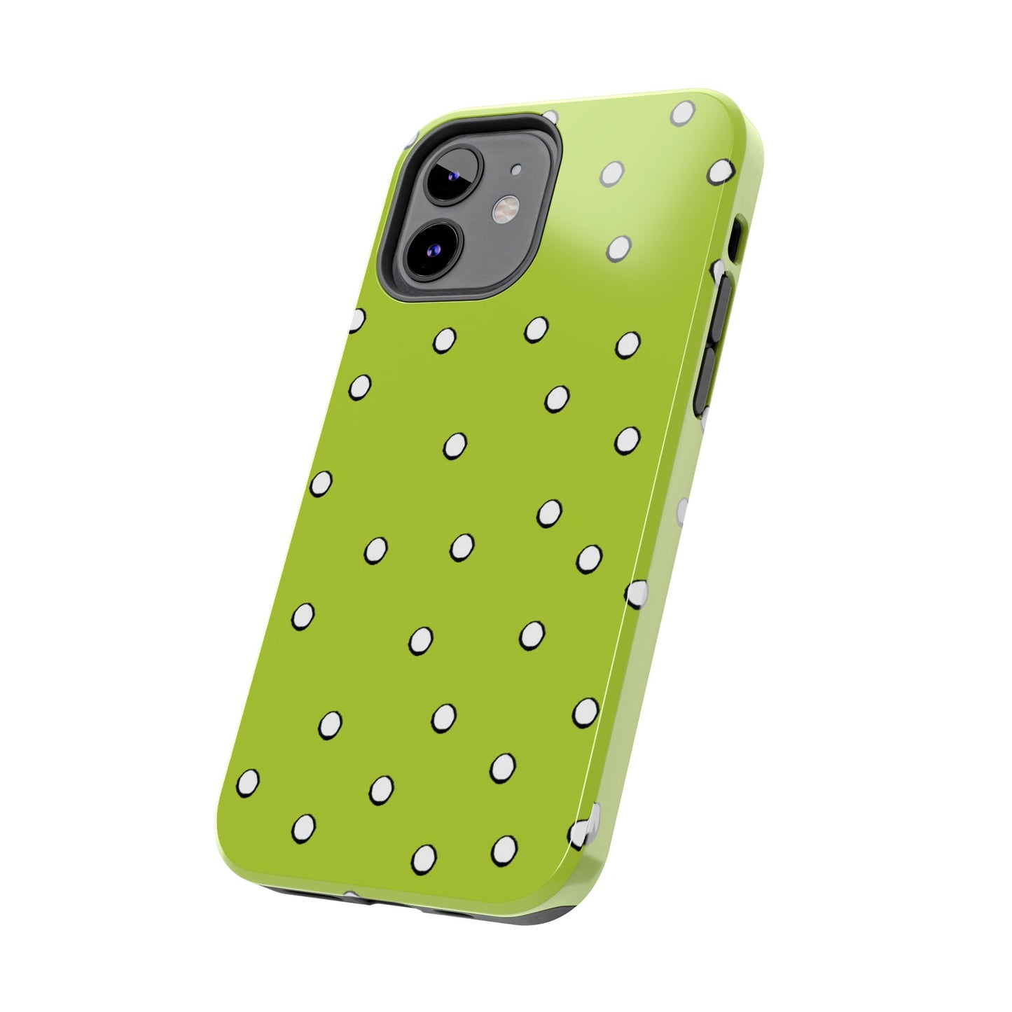 Lime Dots Phone Case