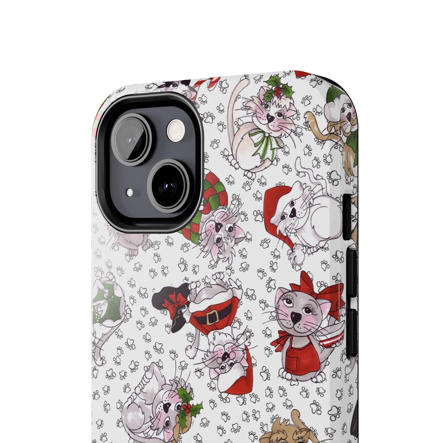 Kitty Blizzard White Phone Case