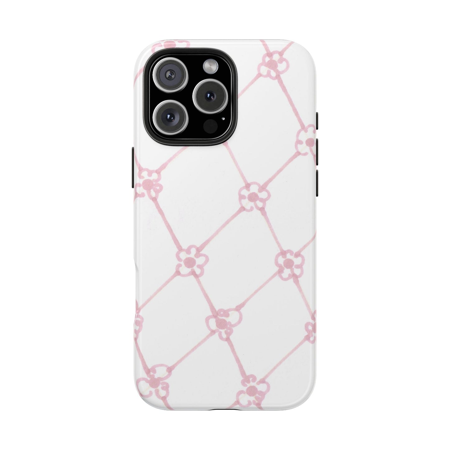 Flower Model Scroll Phone Case