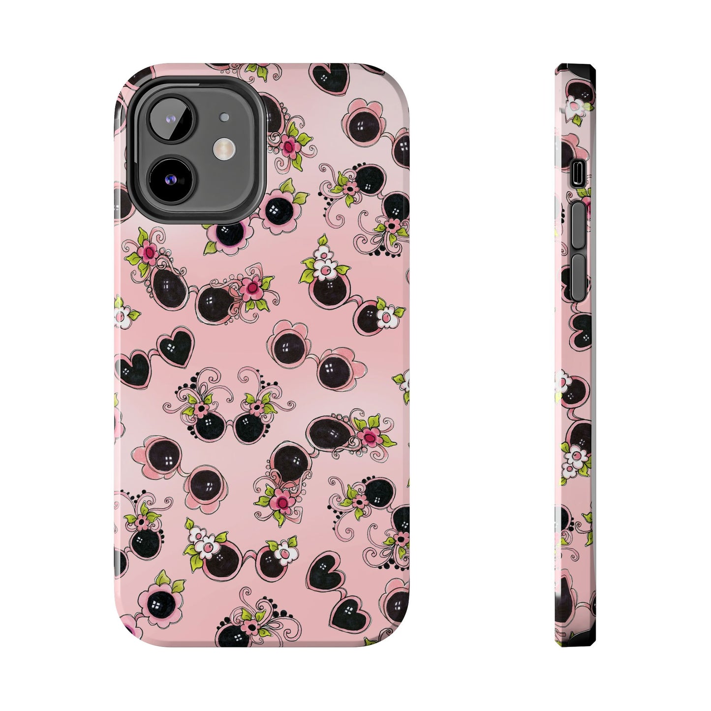 Tossed Shades Pink Phone Case