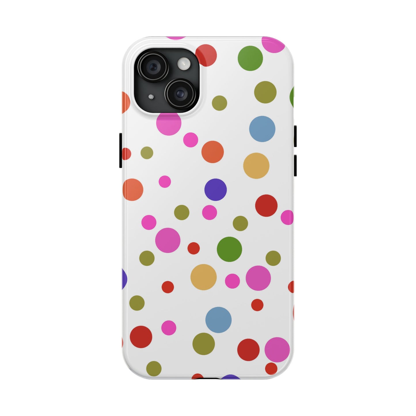 Dot Assortment White Phone Case