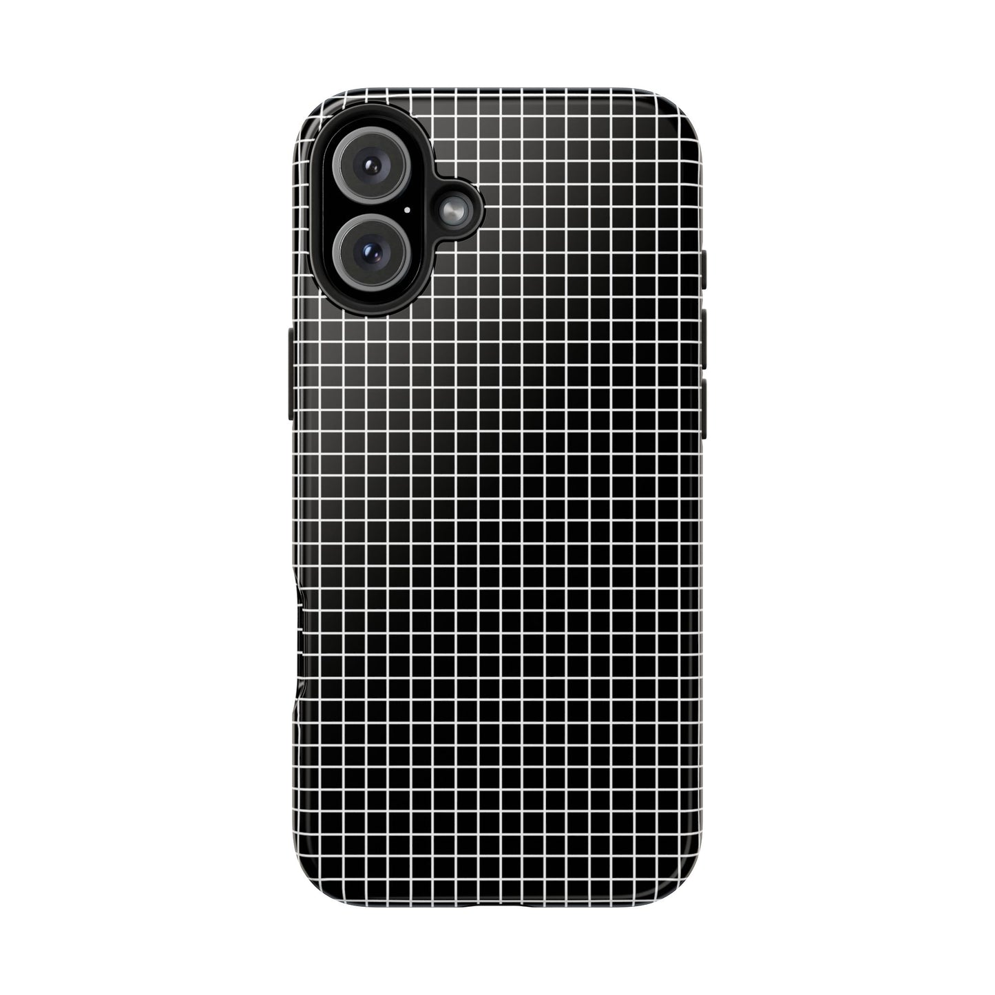 Window Pane Black / White Phone Case