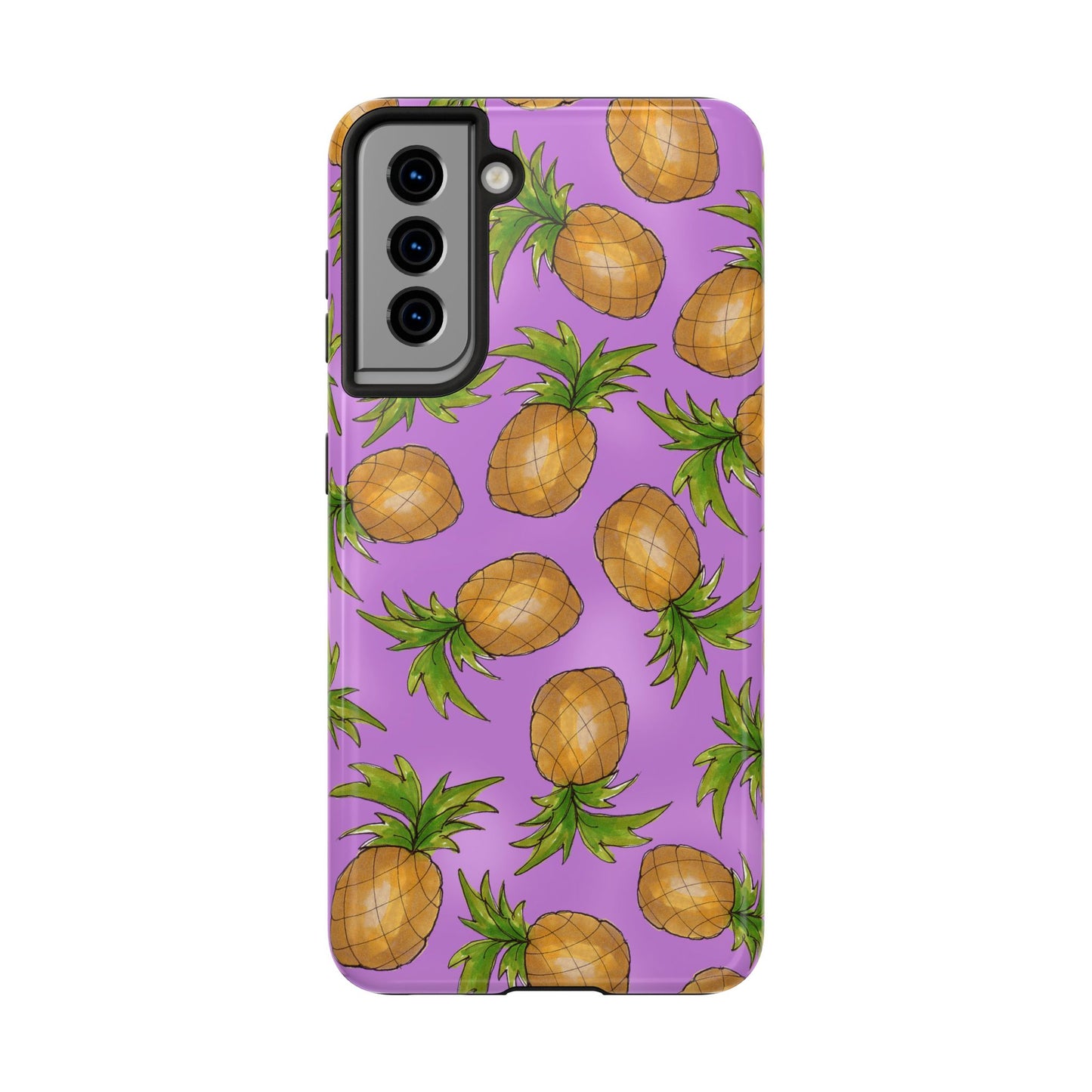 Pineapple Toss Lilac Phone Case