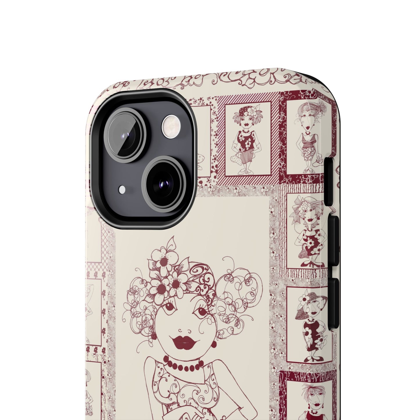 Redheads Portrait Phone Case
