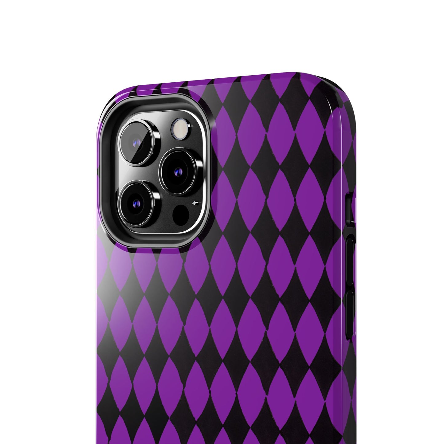 Diamond Purple / Black Phone Case