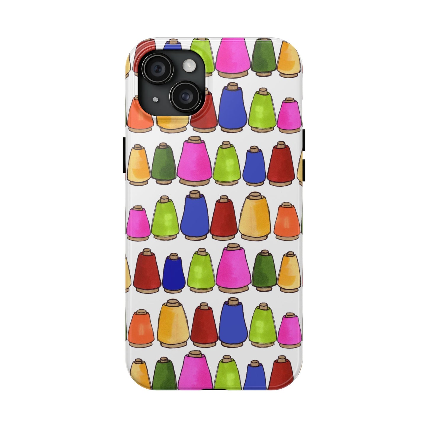 Coneiferous White / Multi Phone Case