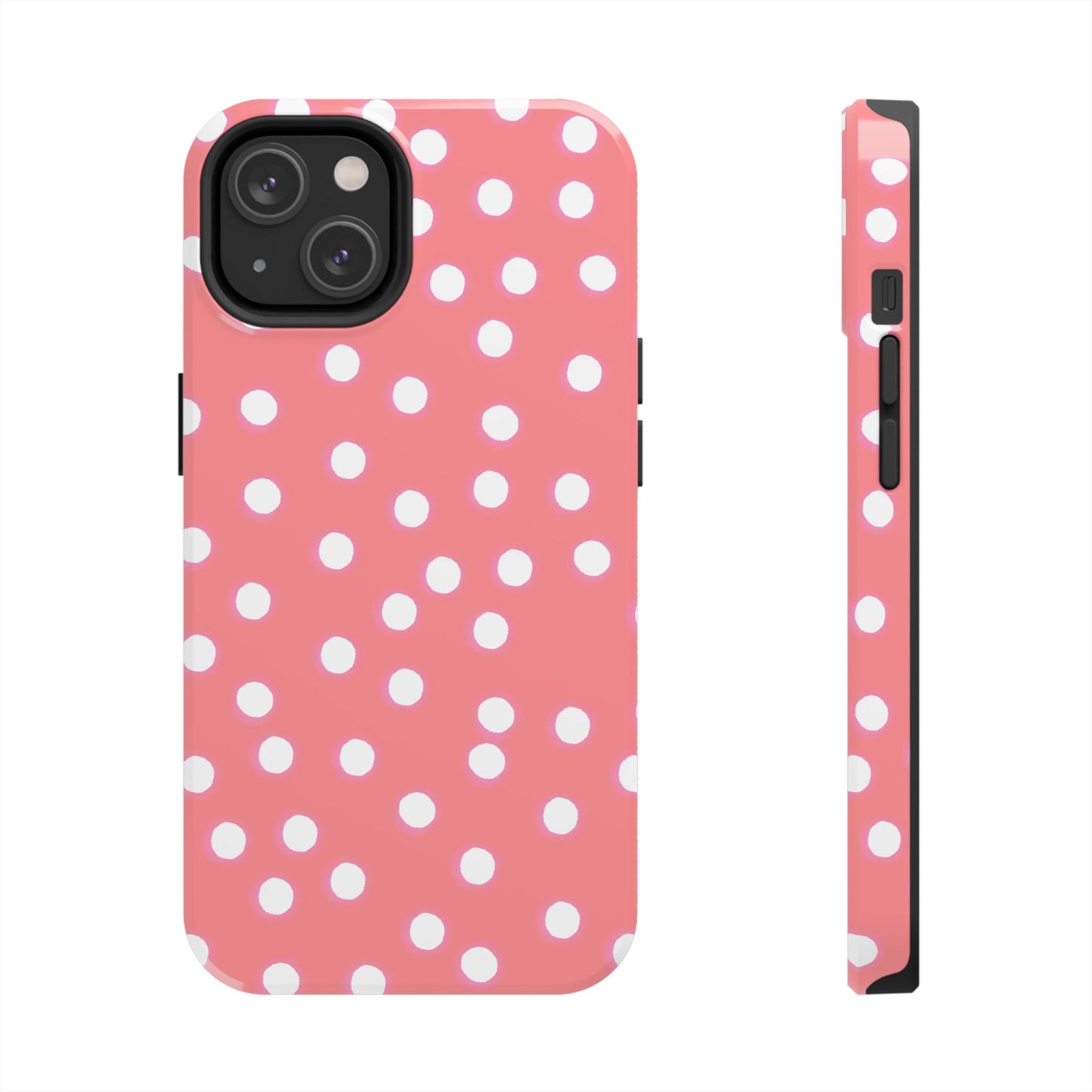 Plump Dots Coral Phone Case