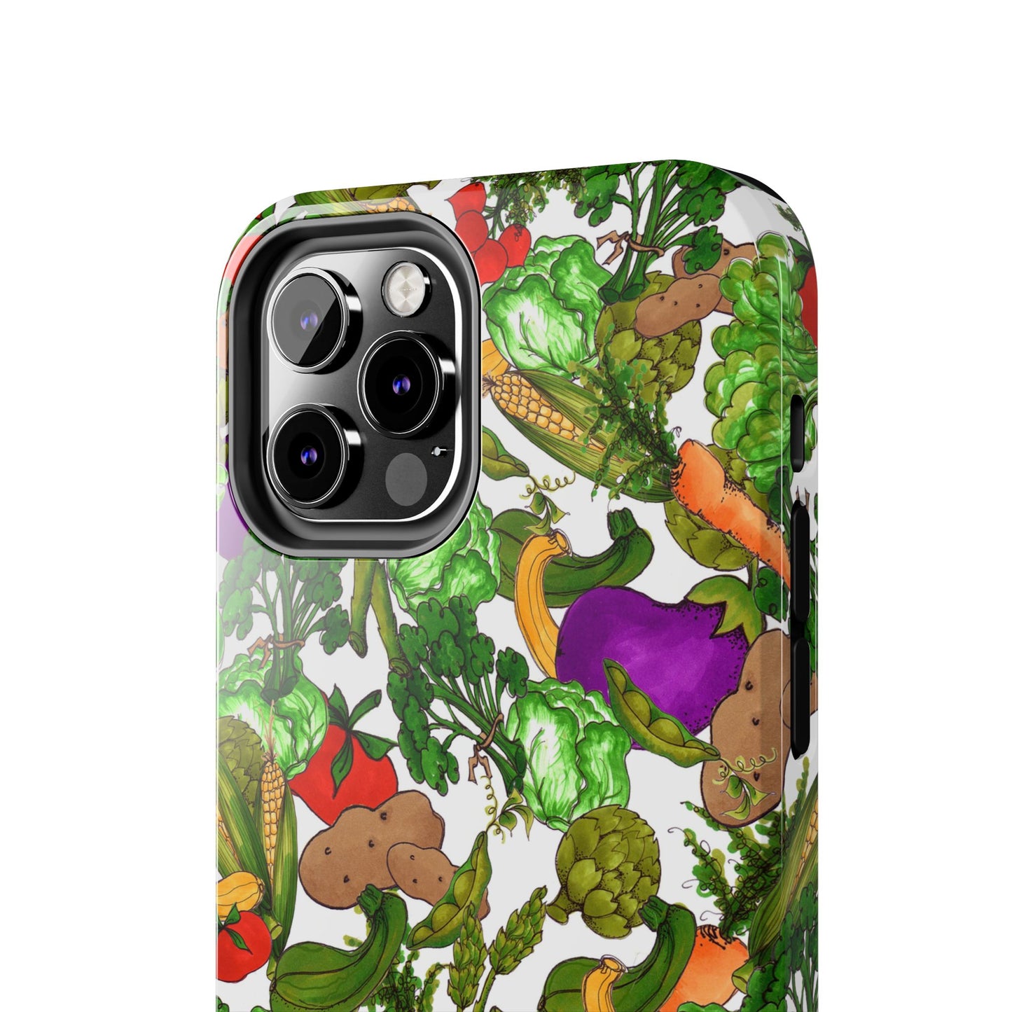 Veggie Jungle White Phone Case