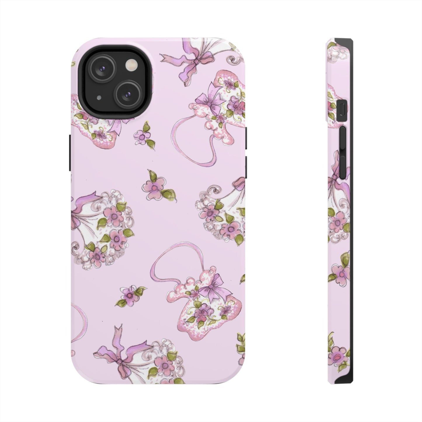 Flower Model Hand Bag Phone Case