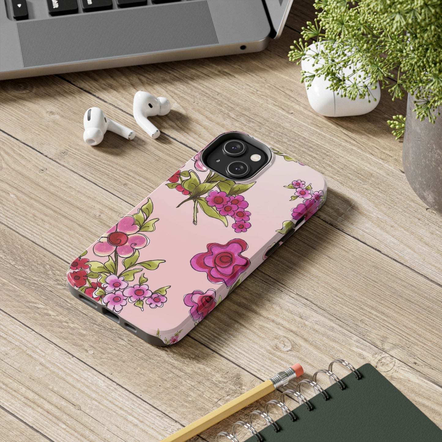 Jumbo Floral Pink Phone Case