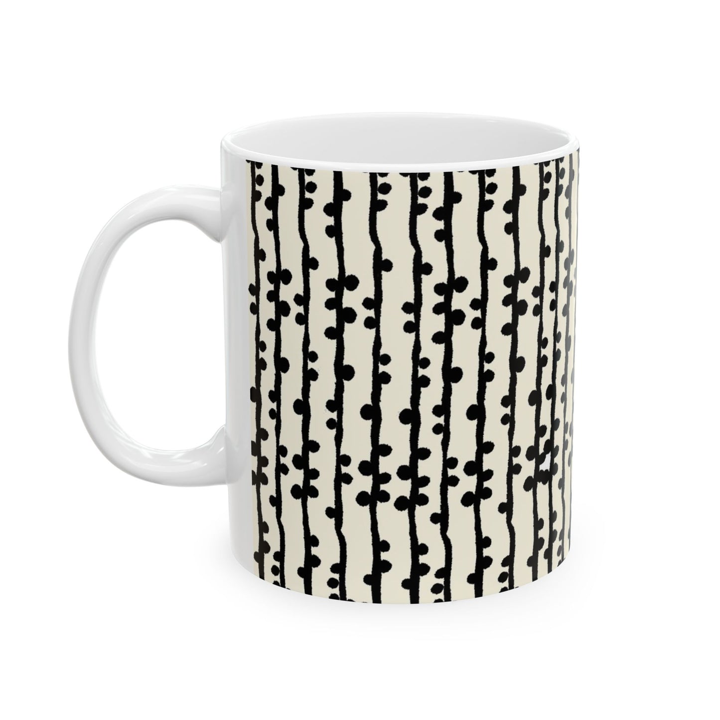 Loopy Stripe Bone Cup