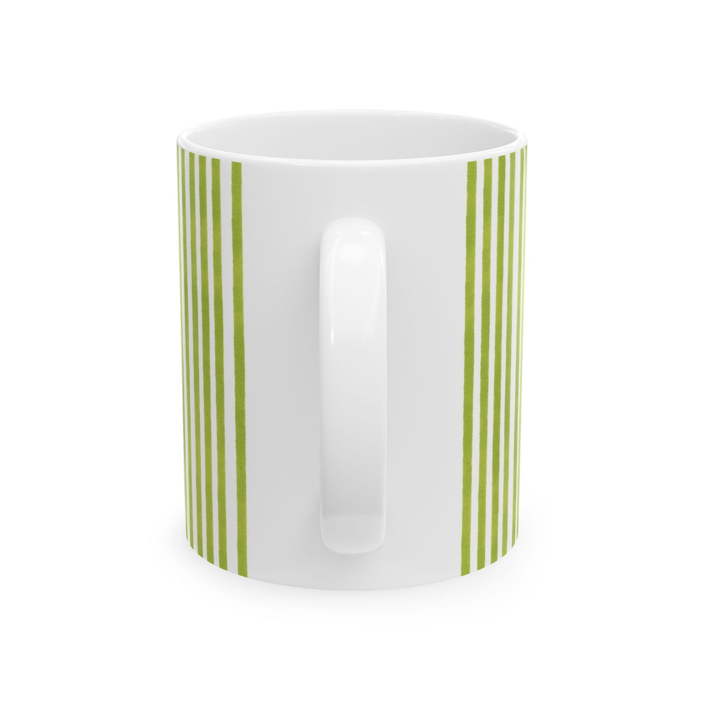 Lazy Stripe Lime Cup