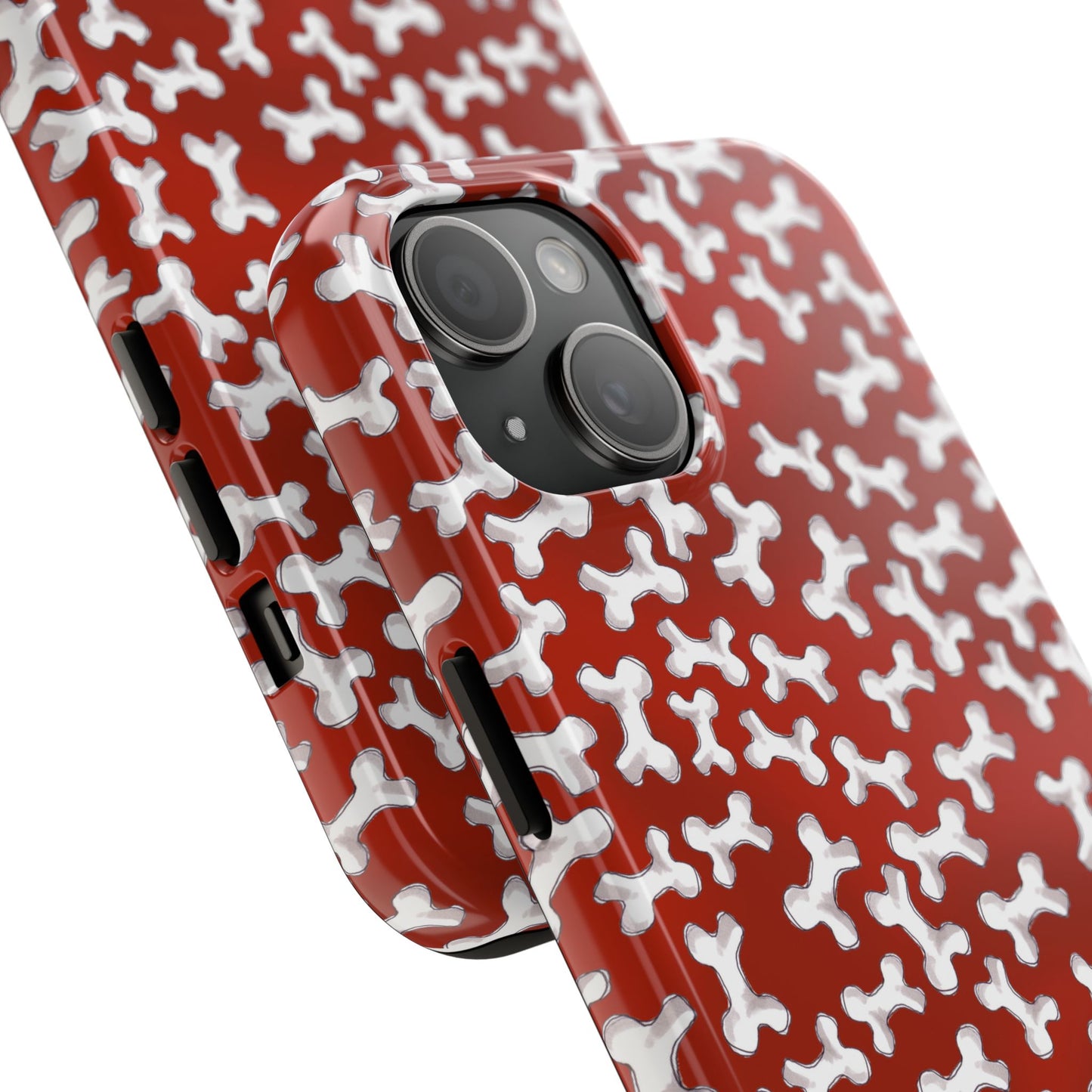 Bones a Lot Red Phone Case
