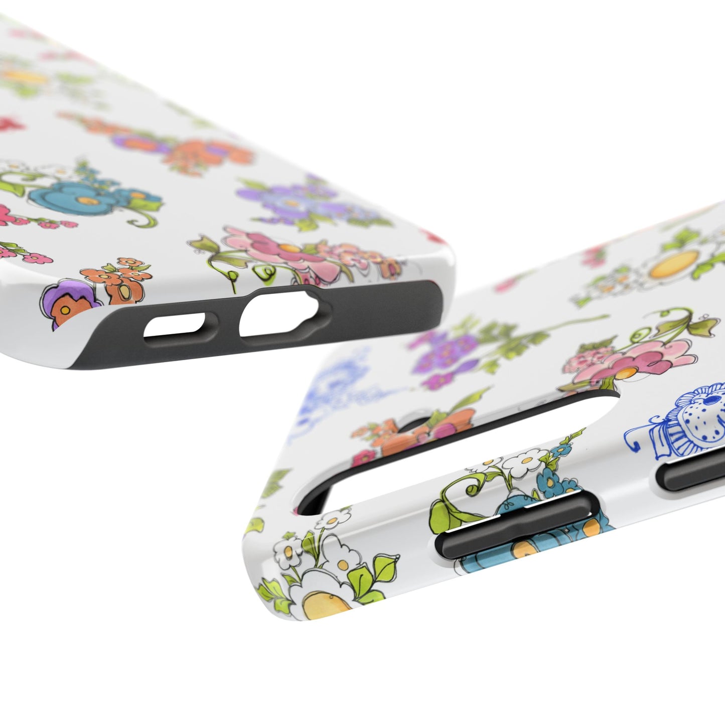 Mixed Bouquets White Phone Case