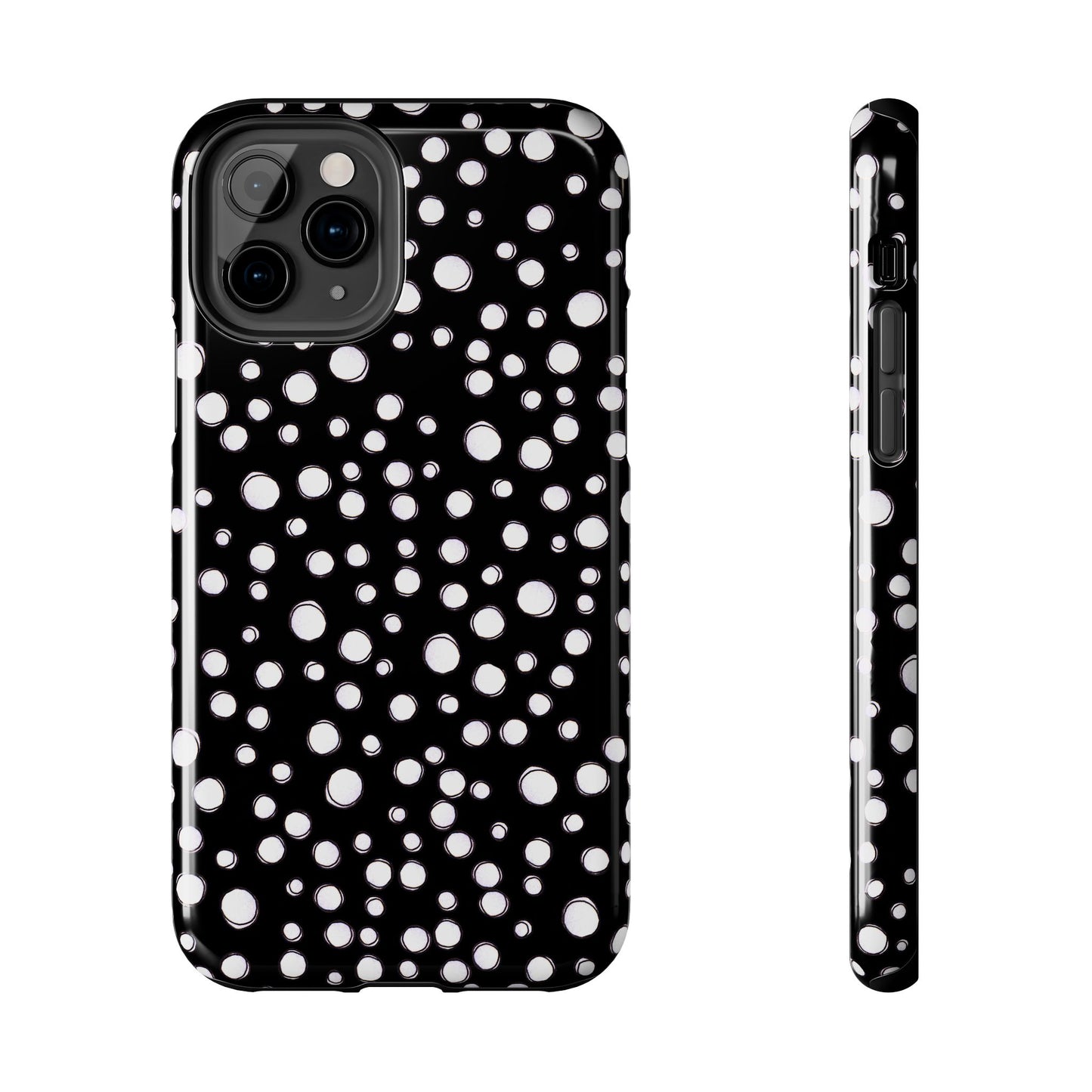 Pot Dots Black Phone Case