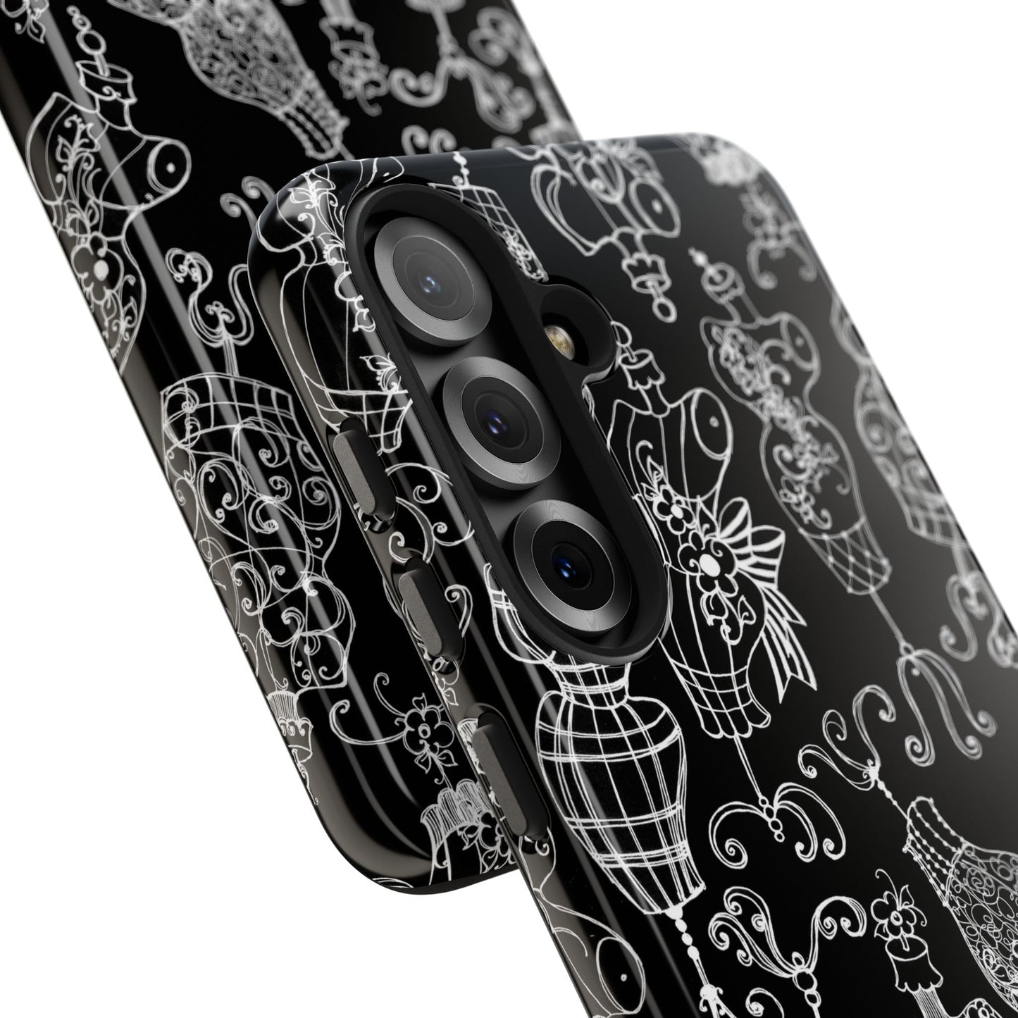 Mannequinique Black / White Phone Case