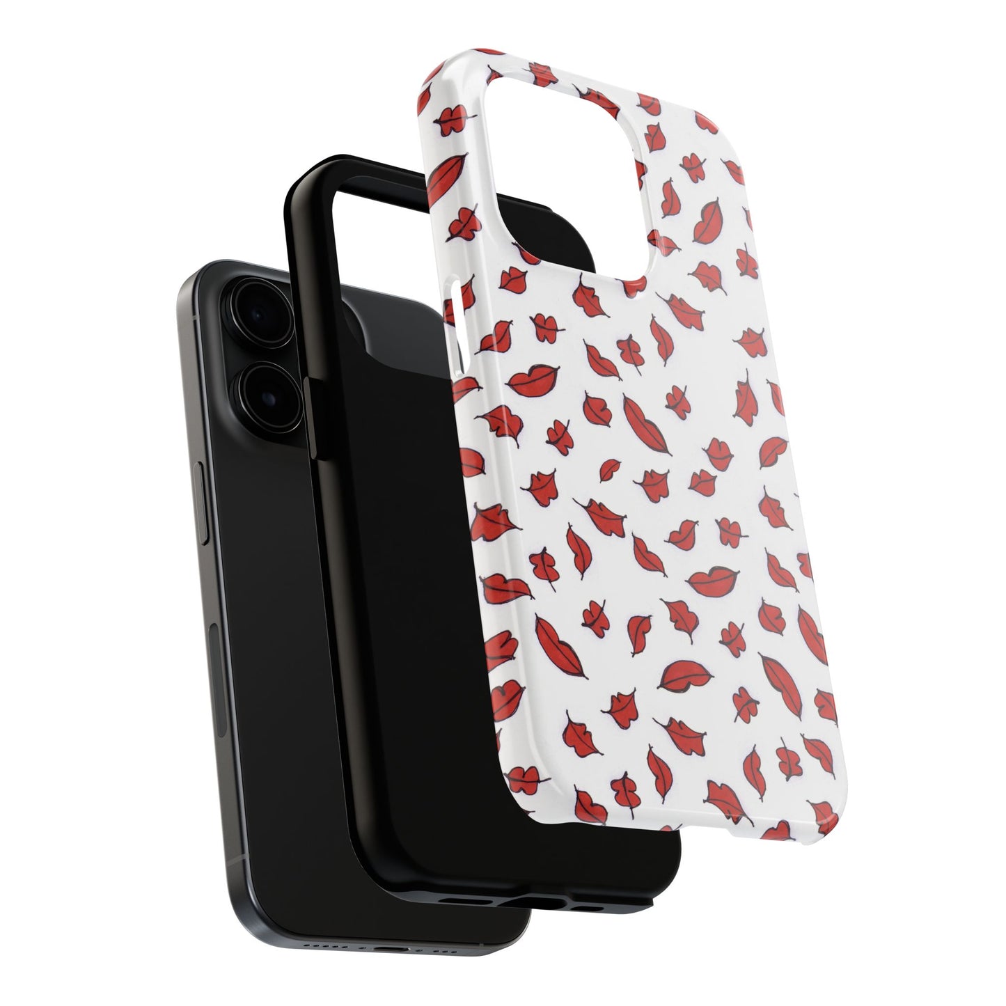 Autumn Lips White Phone Case