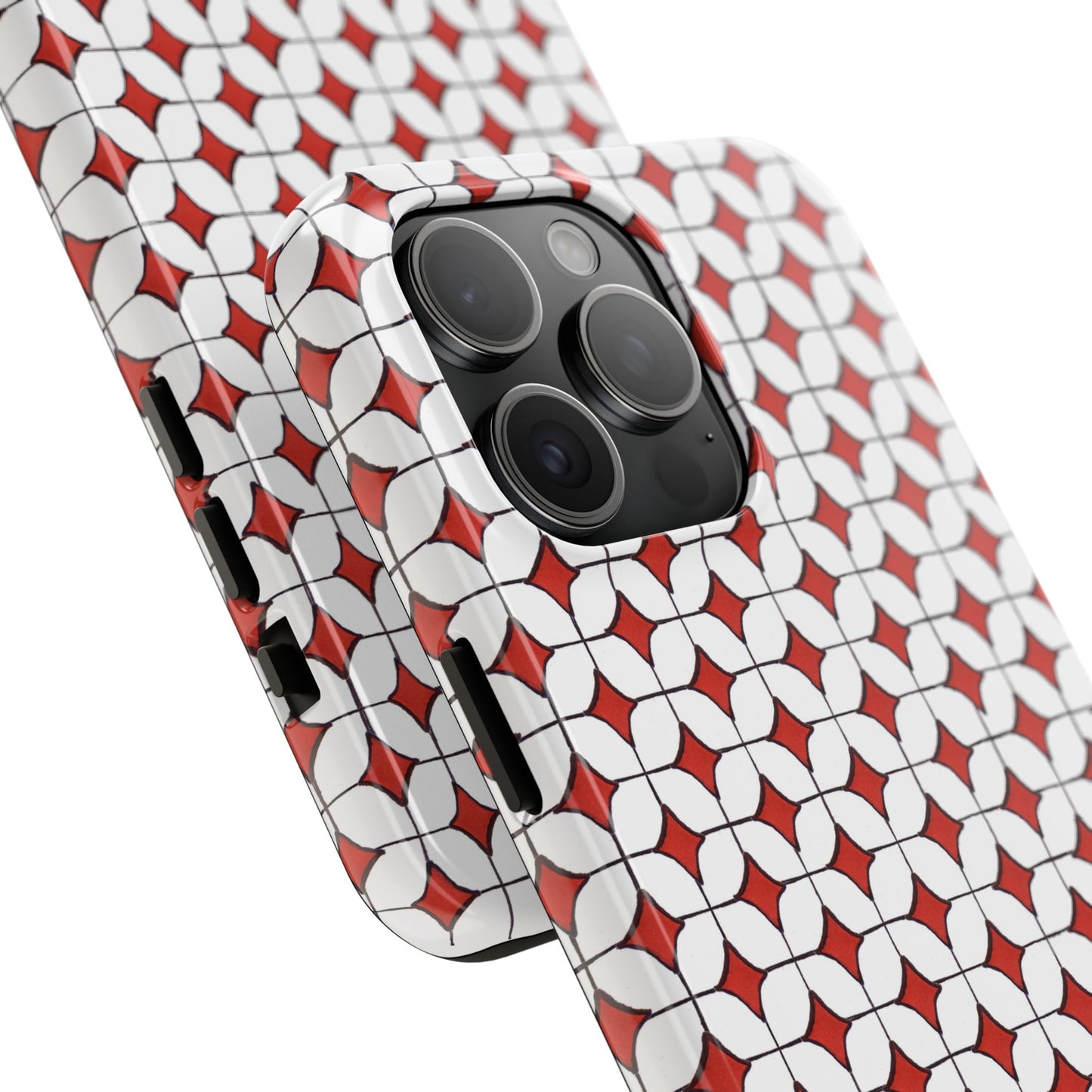 Tile-ish Red Phone Case